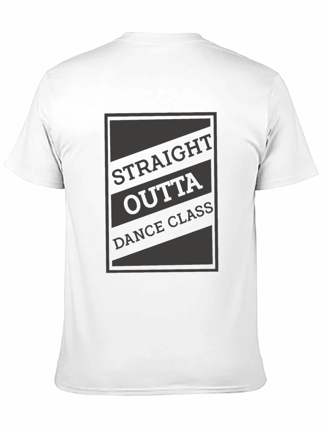 Black Straight Outta Dance Class Graphic Tee view 11