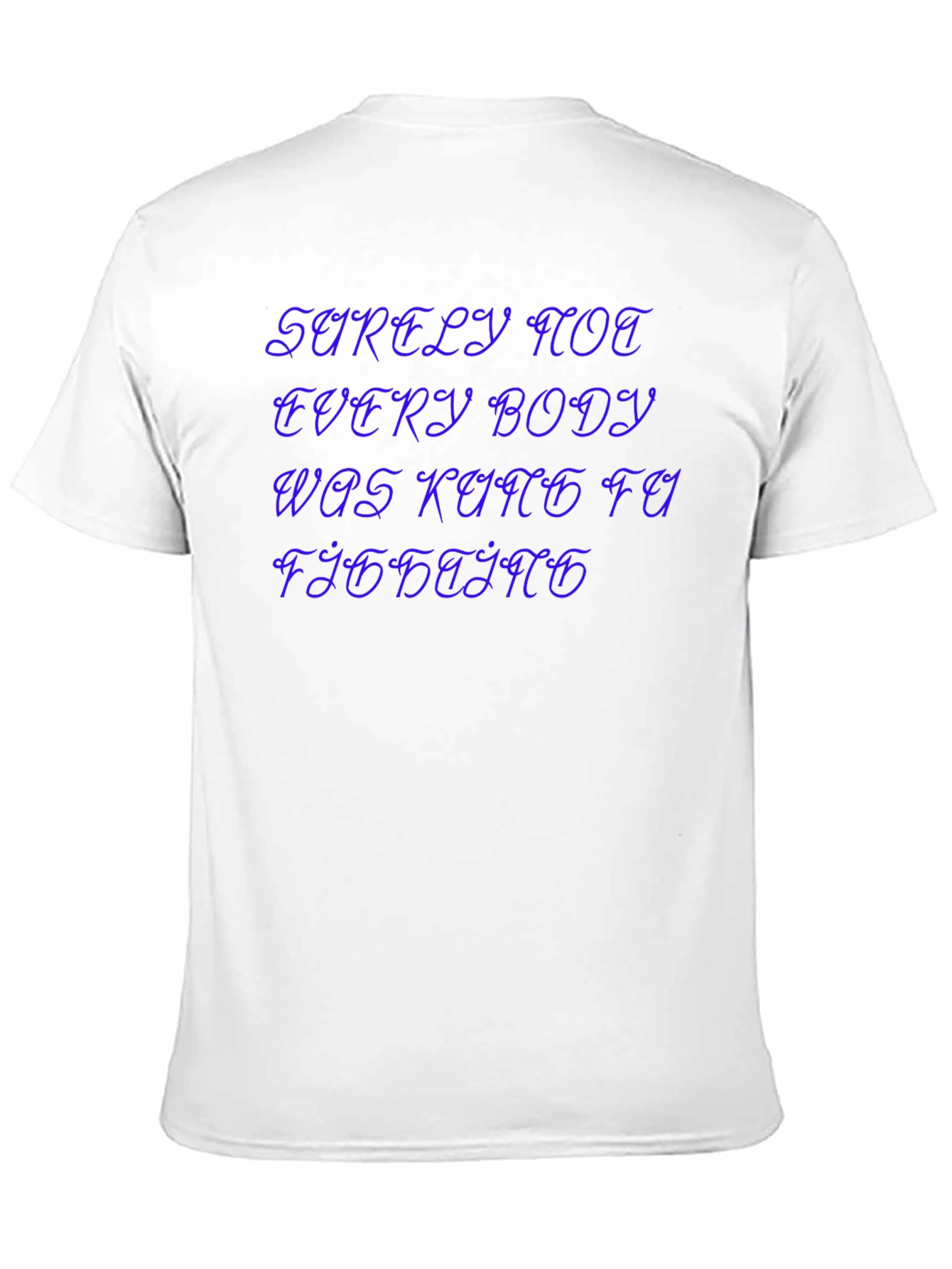 Black Kung Fu Fighting Graphic Tee view 11