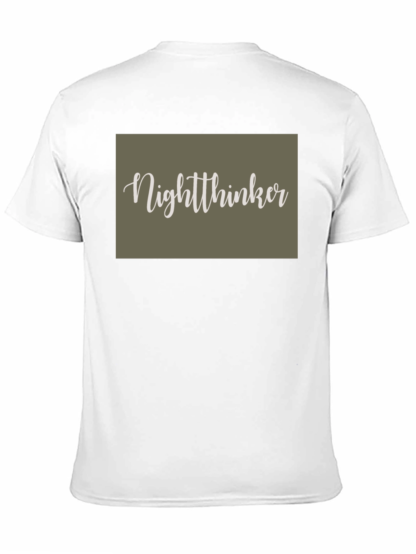 Black Nightthinker Graphic Tee - Soft Black Cotton view 11