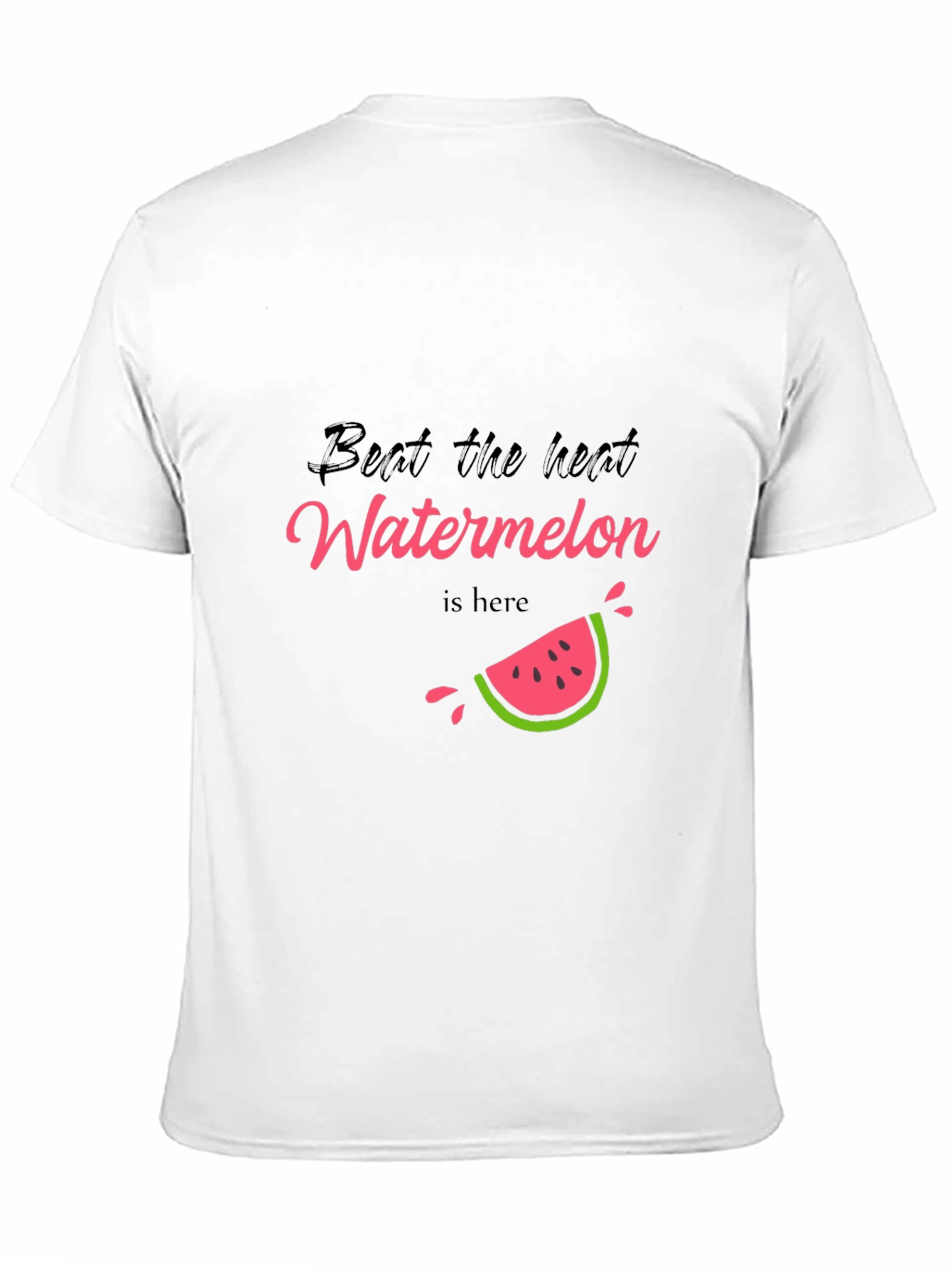 Black Beat the Heat Watermelon Tee - Summer Ready view 11