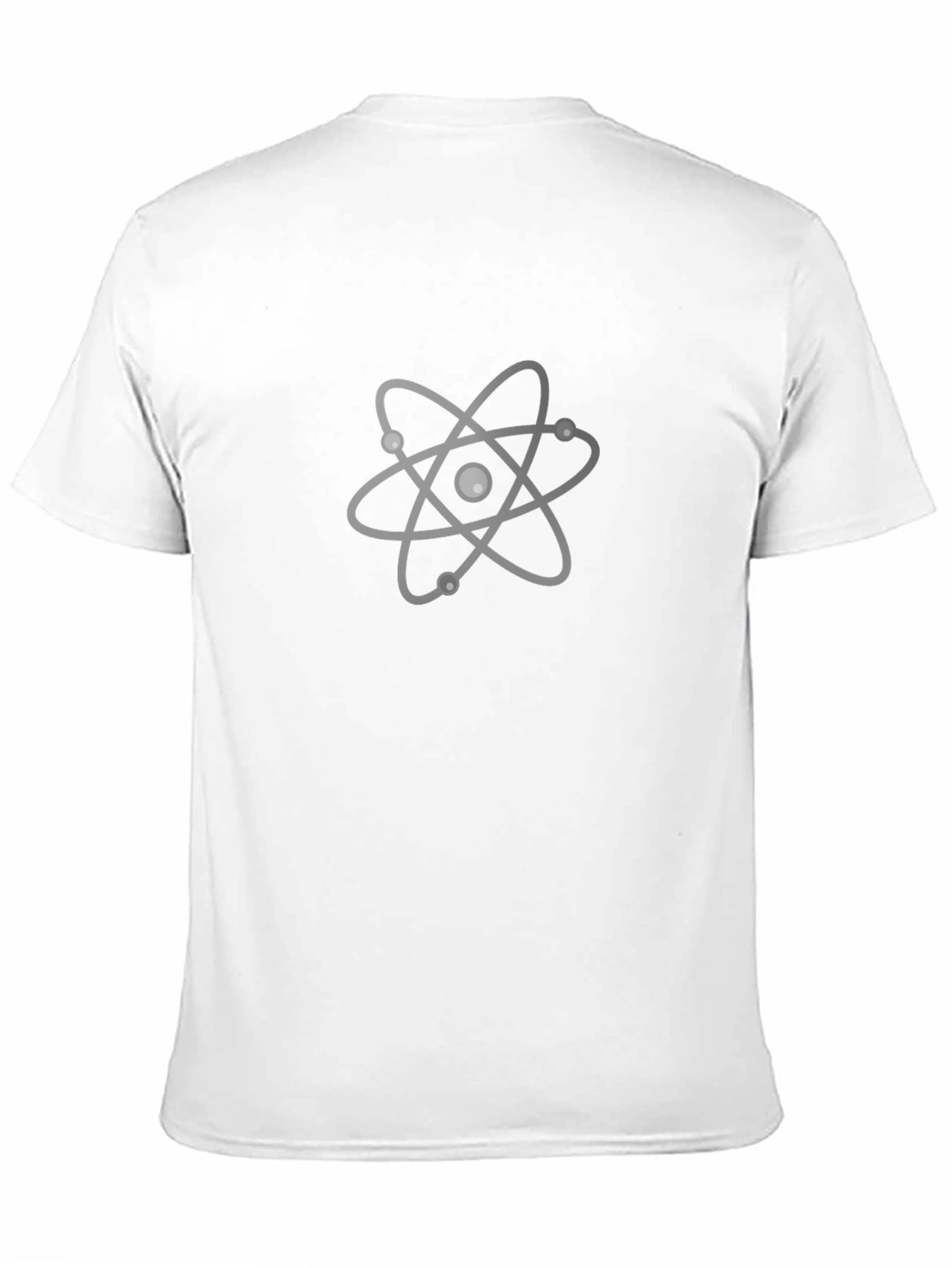 Black Atom Graphic Print Black T-Shirt view 11