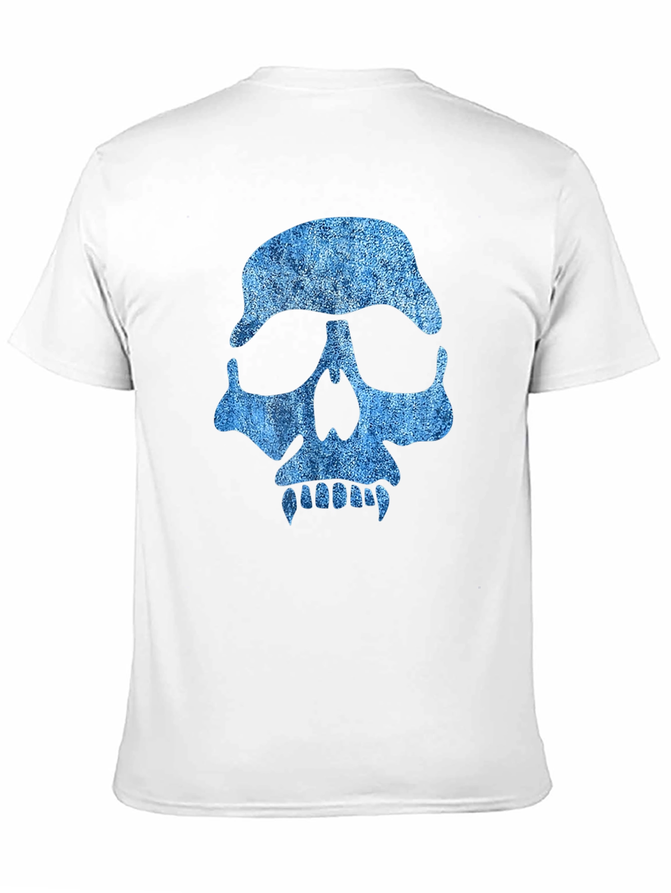 Black Skull Graphic Tee - Denim Style view 11