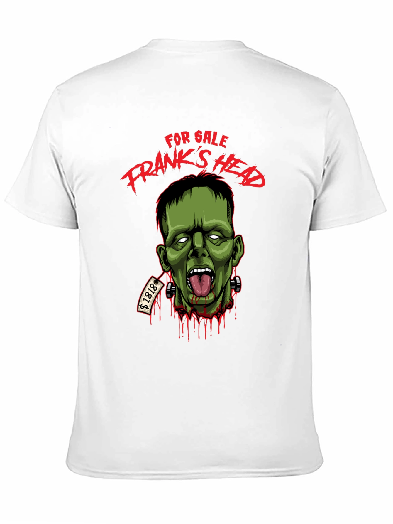 Black Frank's Head For Sale T-Shirt view 11