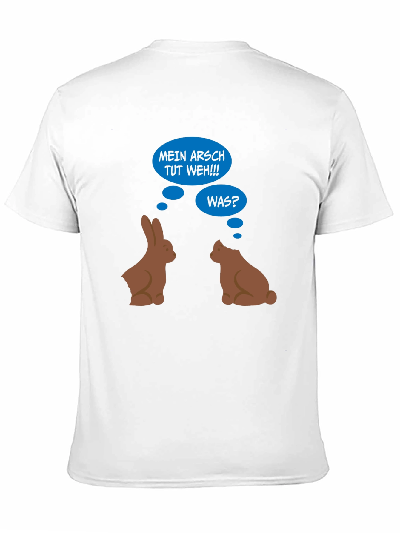 Funny Easter Bunny Butt Bite T-Shirt - 11