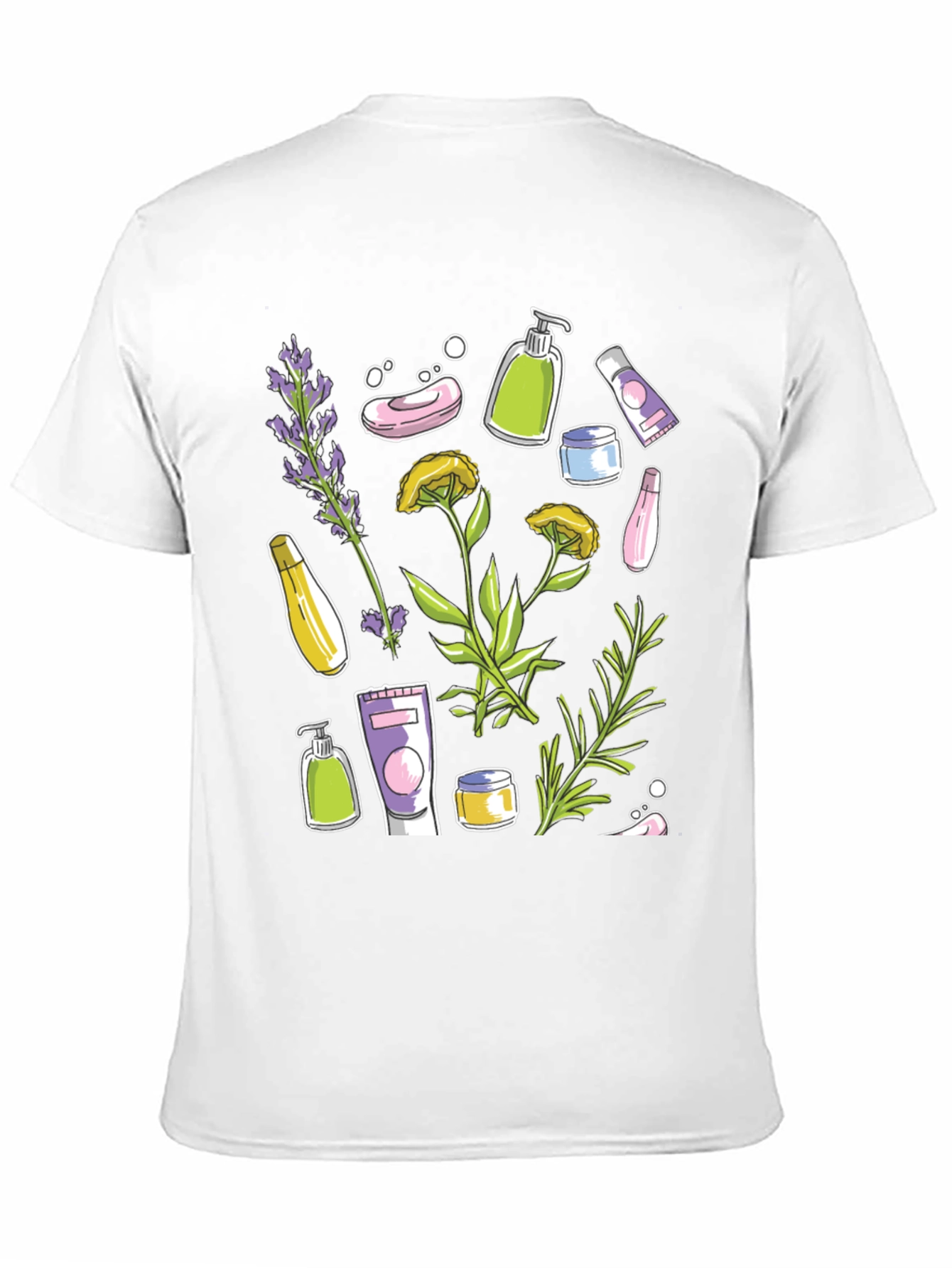 Botanical Beauty T-Shirt | Natural Skincare Design - 11