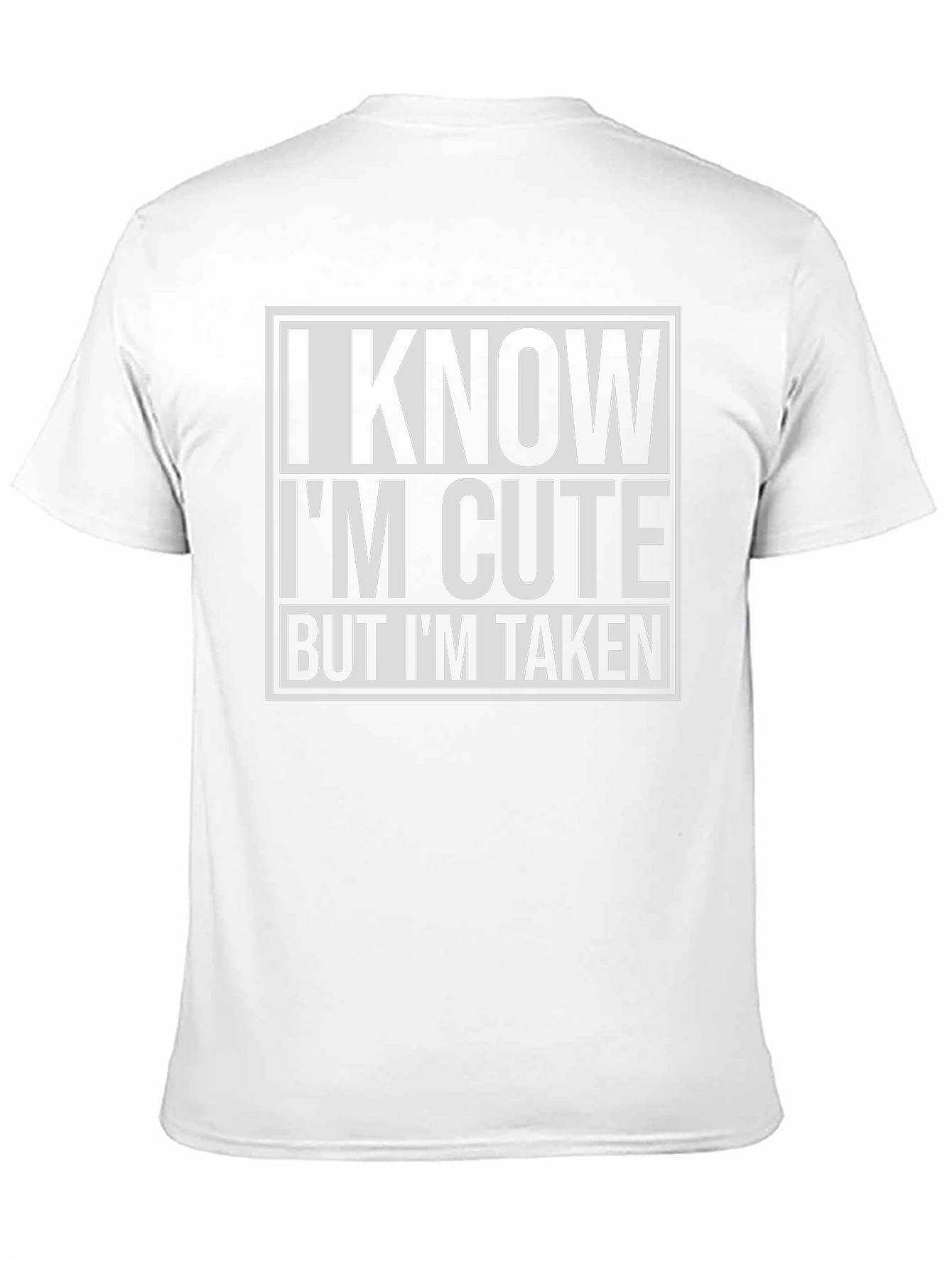 Black I Know I'm Cute T-Shirt - Stylish Graphic Tee for Men view 11