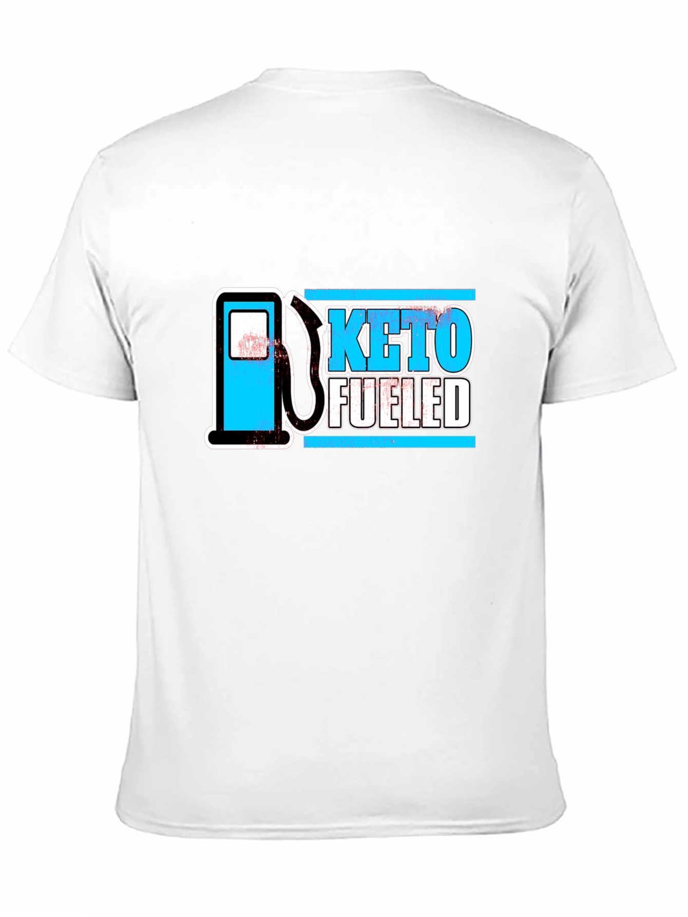 Black Keto Fueled Black T-Shirt view 11