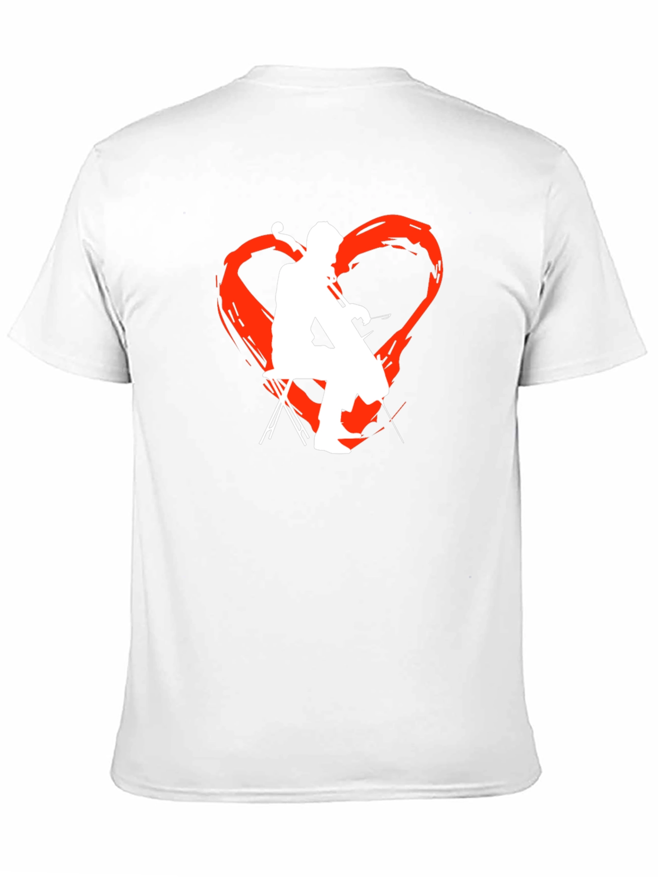 Black Cello Heart T-Shirt - Music Lover Tee view 11