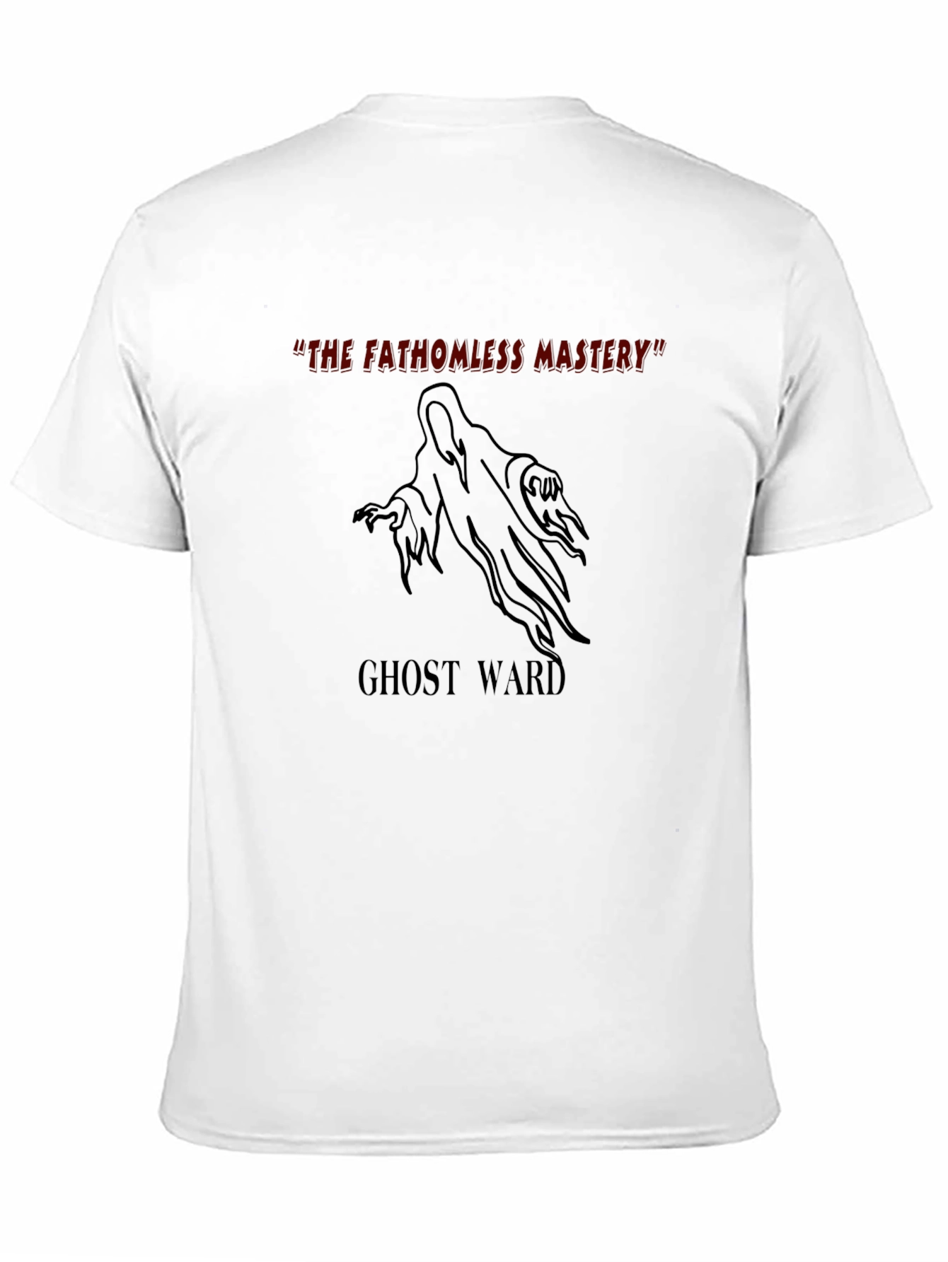 Black Ghost Ward Graphic T-Shirt view 11