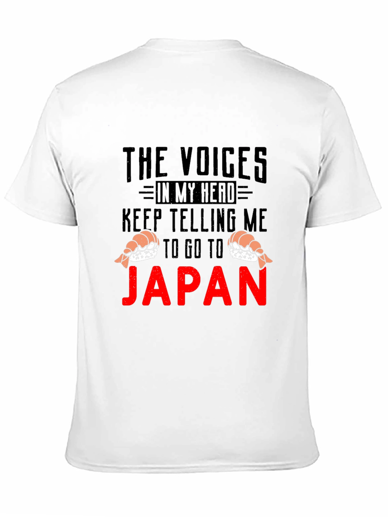 Black Voices in My Head Japan T-Shirt view 11