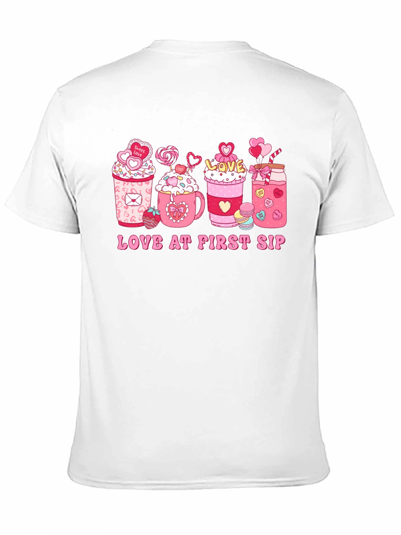 Love at First Sip Valentine's Day T-shirt - 11