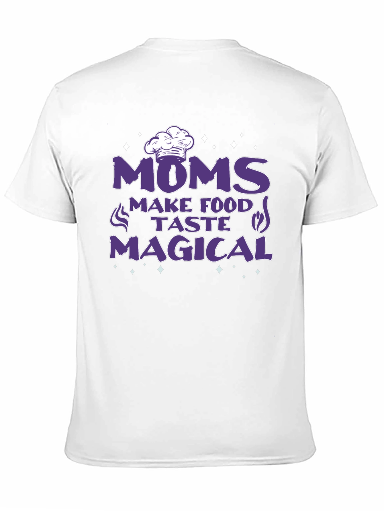 Black Moms Make Food Taste Magical Black T-Shirt view 11