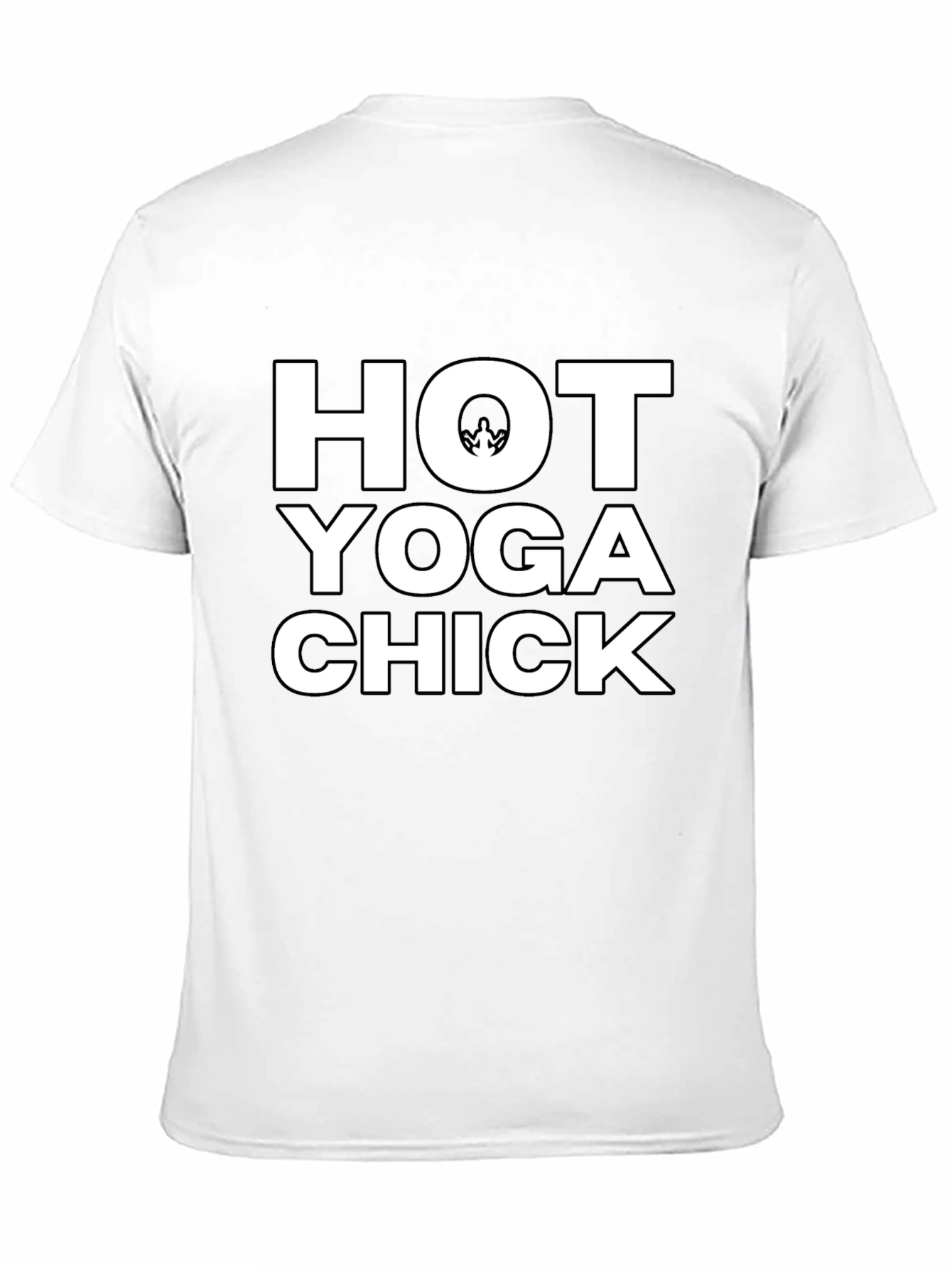 Black Hot Yoga Chick Black T-Shirt view 11