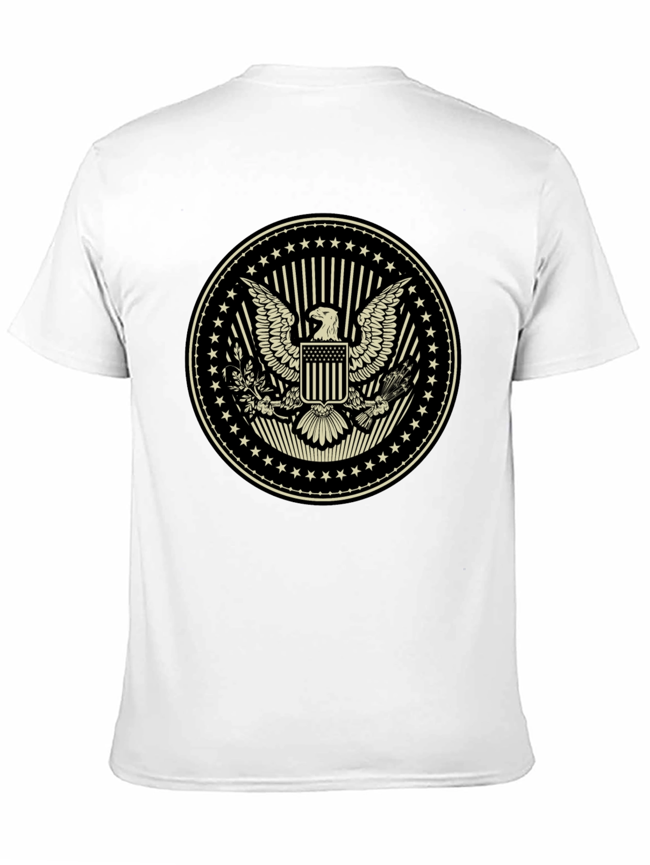 Black American Eagle Graphic Tee - Patriotic Style view 11
