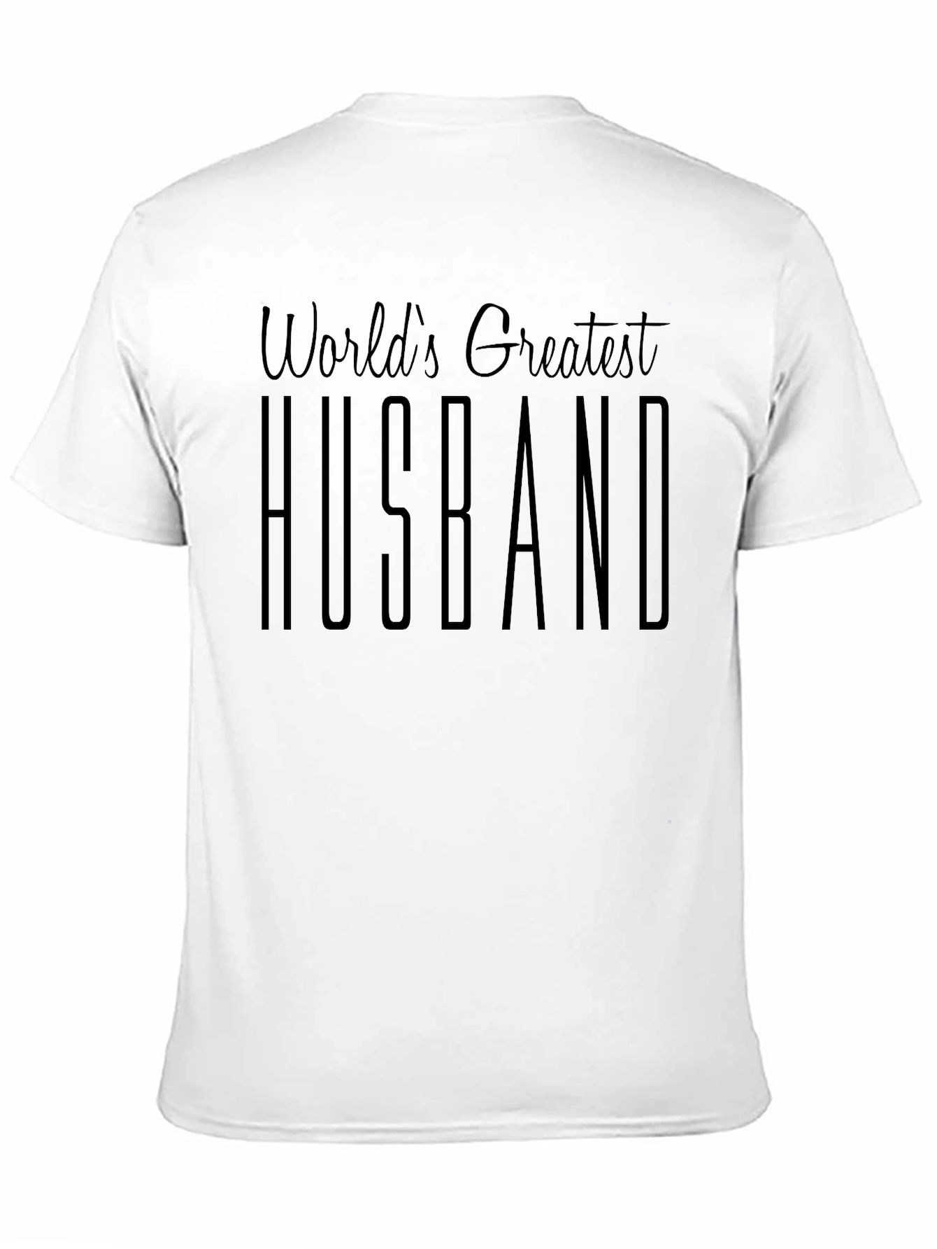 Black World's Greatest Husband Black T-Shirt view 11