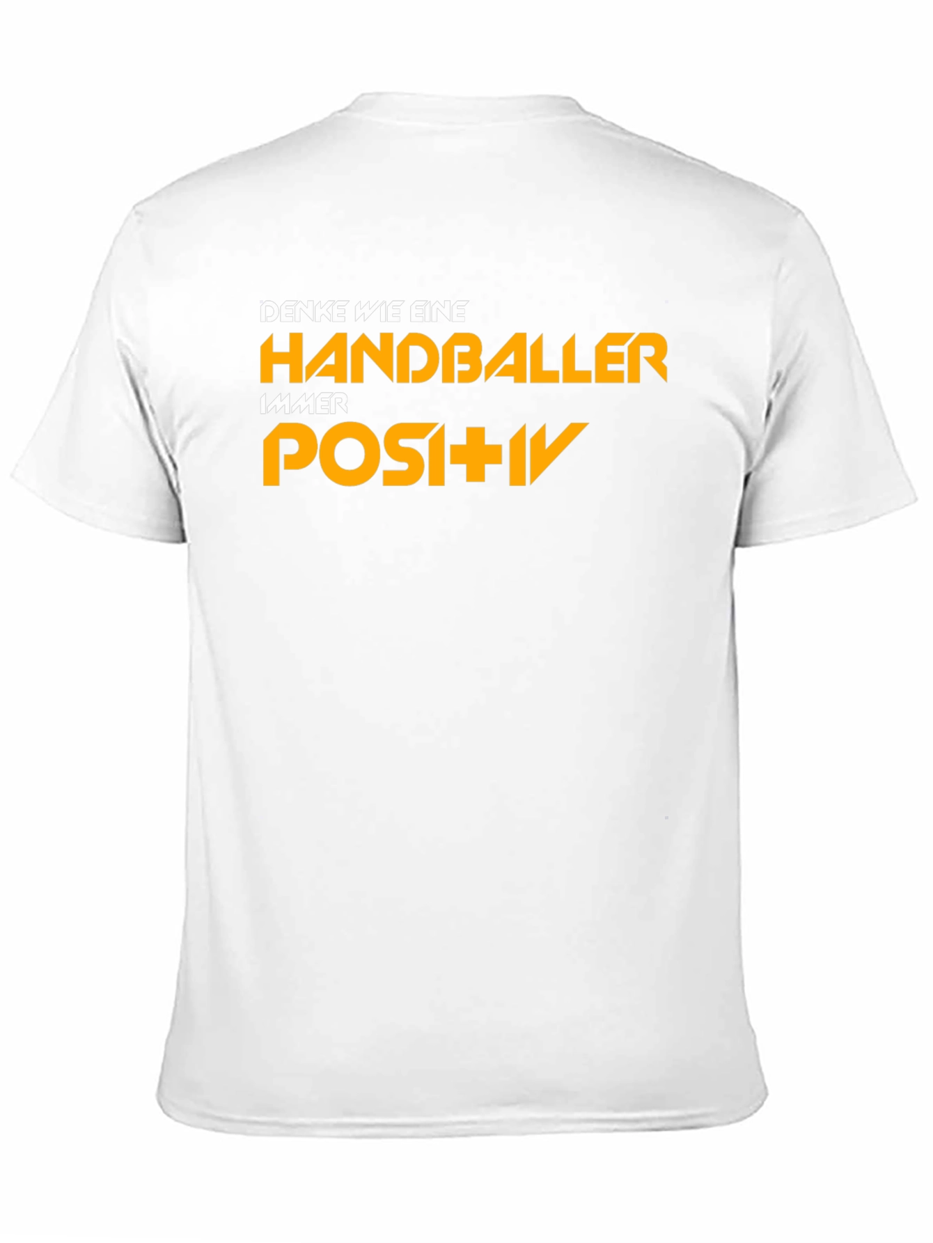 Black Handballer Positive Black T-Shirt view 11