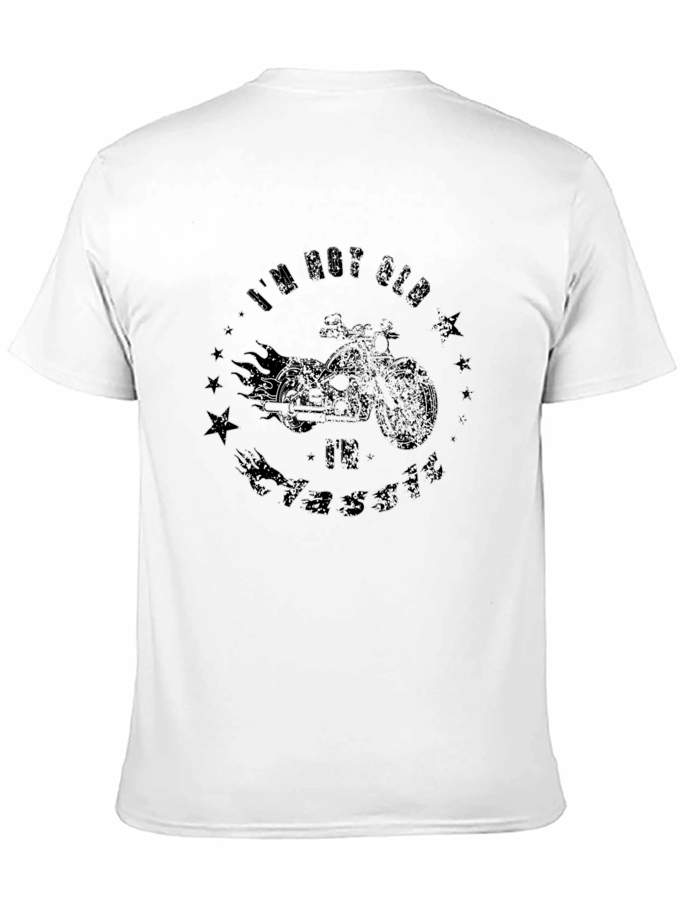 Black I'm Not Old, I'm Classic Motorcycle Graphic Tee view 11