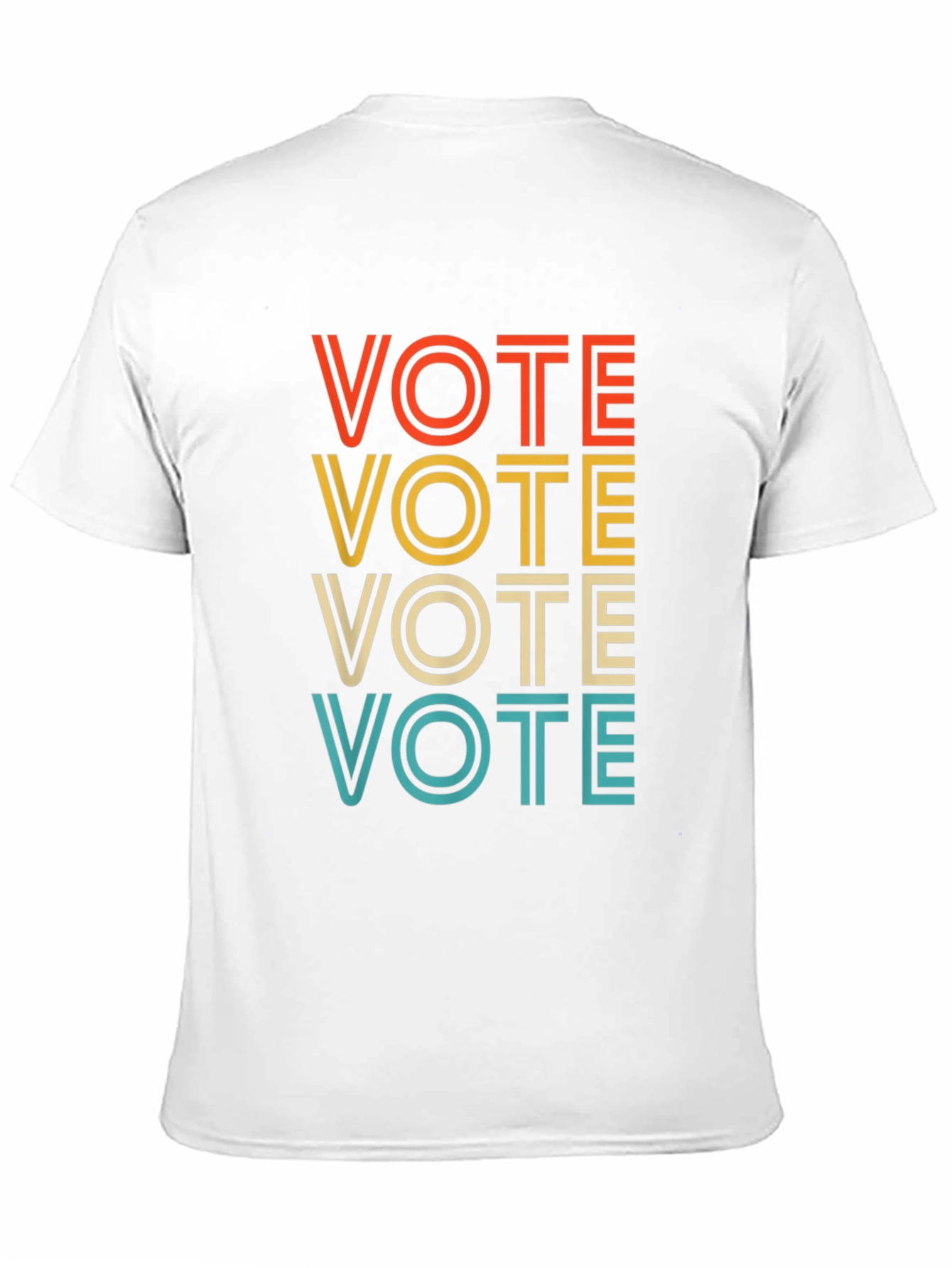 Black Retro Vote Graphic T-Shirt - Election Reminder Tee view 11
