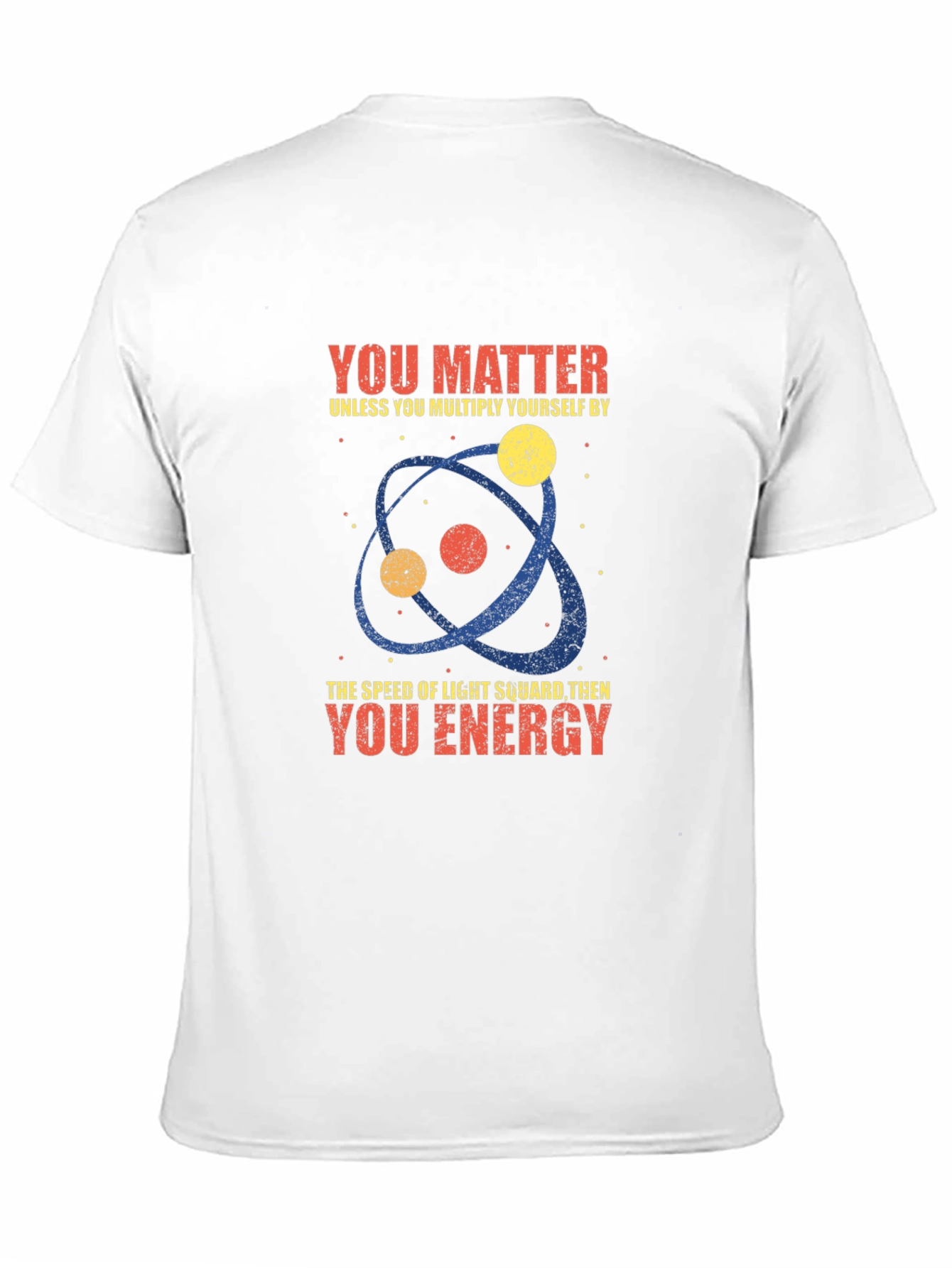 Black Science Humor T-Shirt - You Matter, Unless... view 11