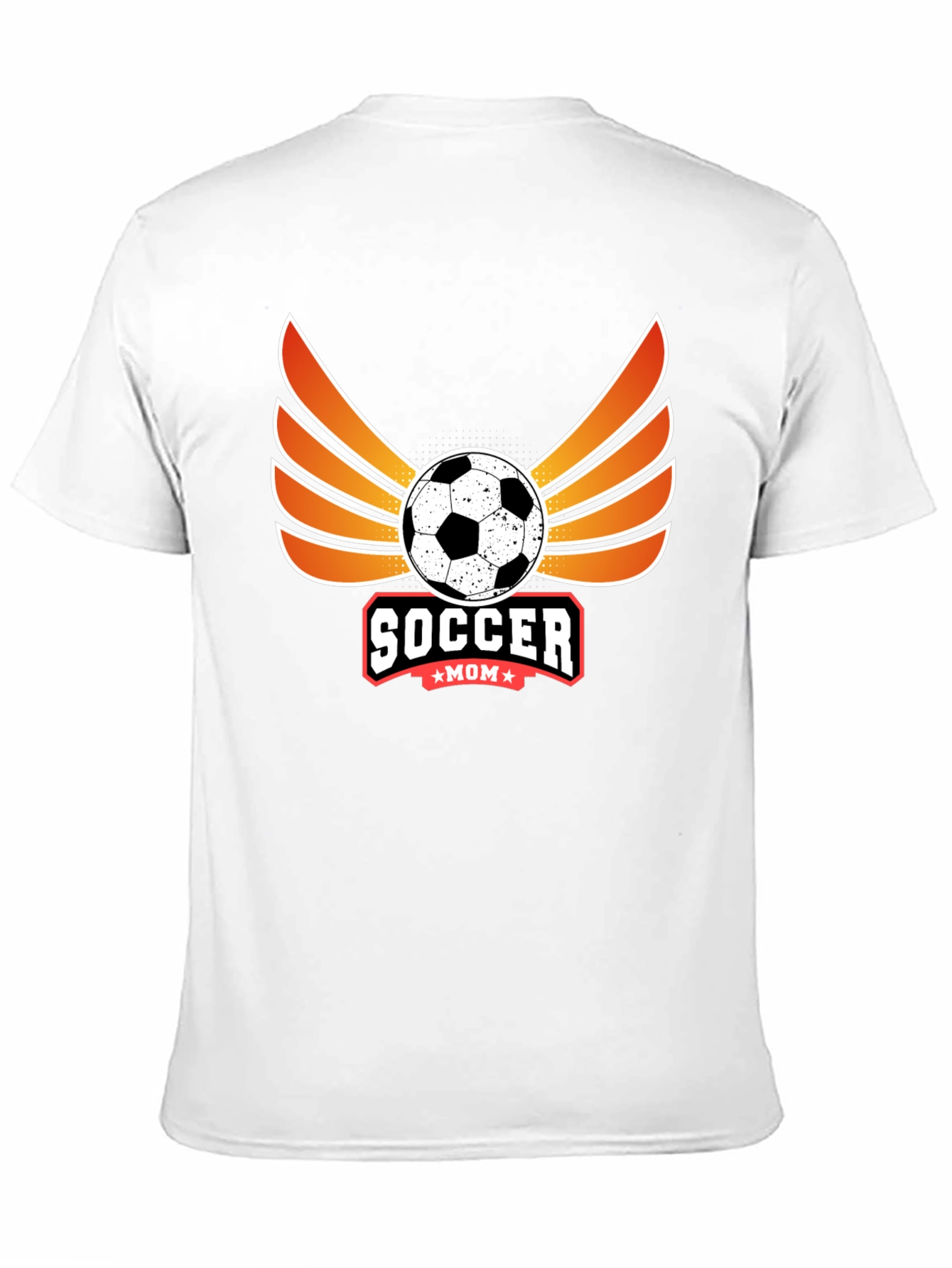 Black Soccer Mom Graphic T-Shirt view 11