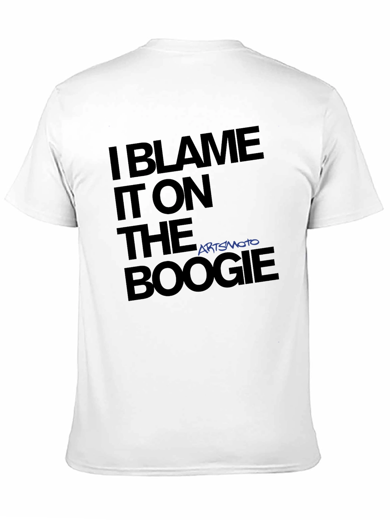 Black I Blame It On The Boogie T-Shirt view 11