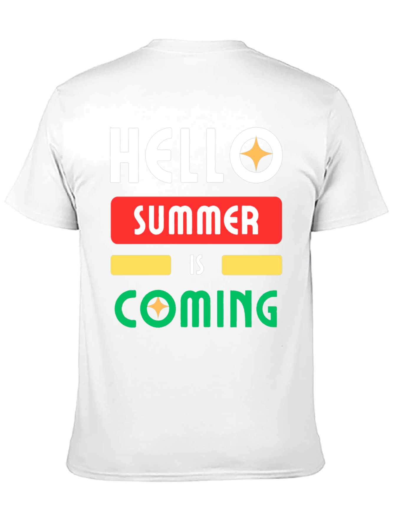 Black Hello Summer T-Shirt view 11