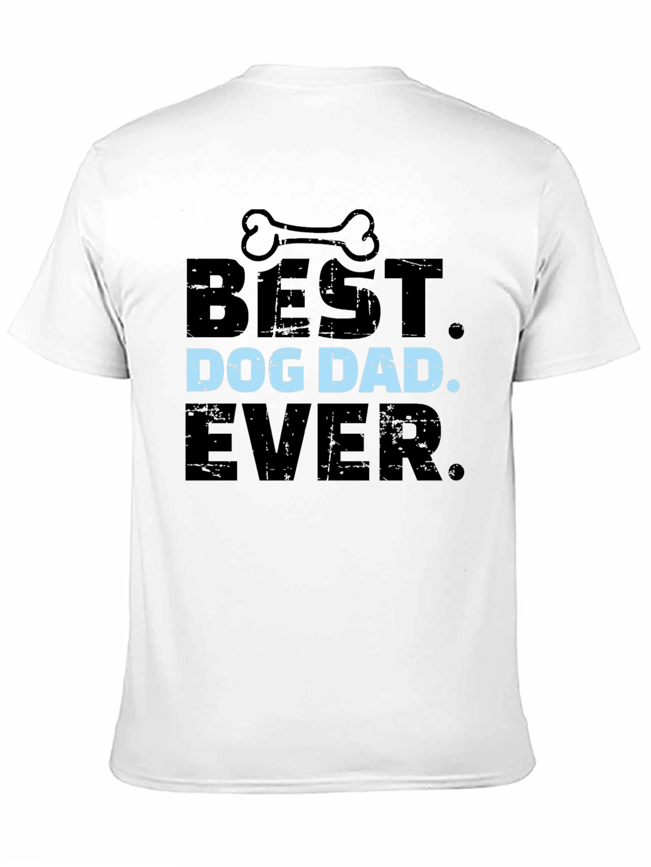 Black Best Dog Dad Ever T-Shirt view 11