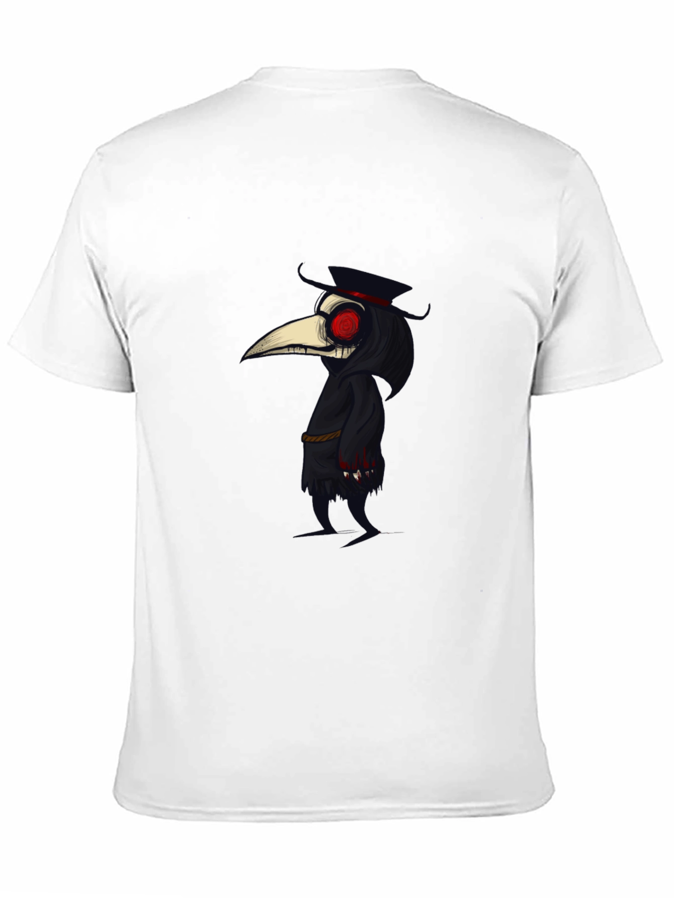 Plague Doctor Graphic Tee - Stylish Gothic Design - 11