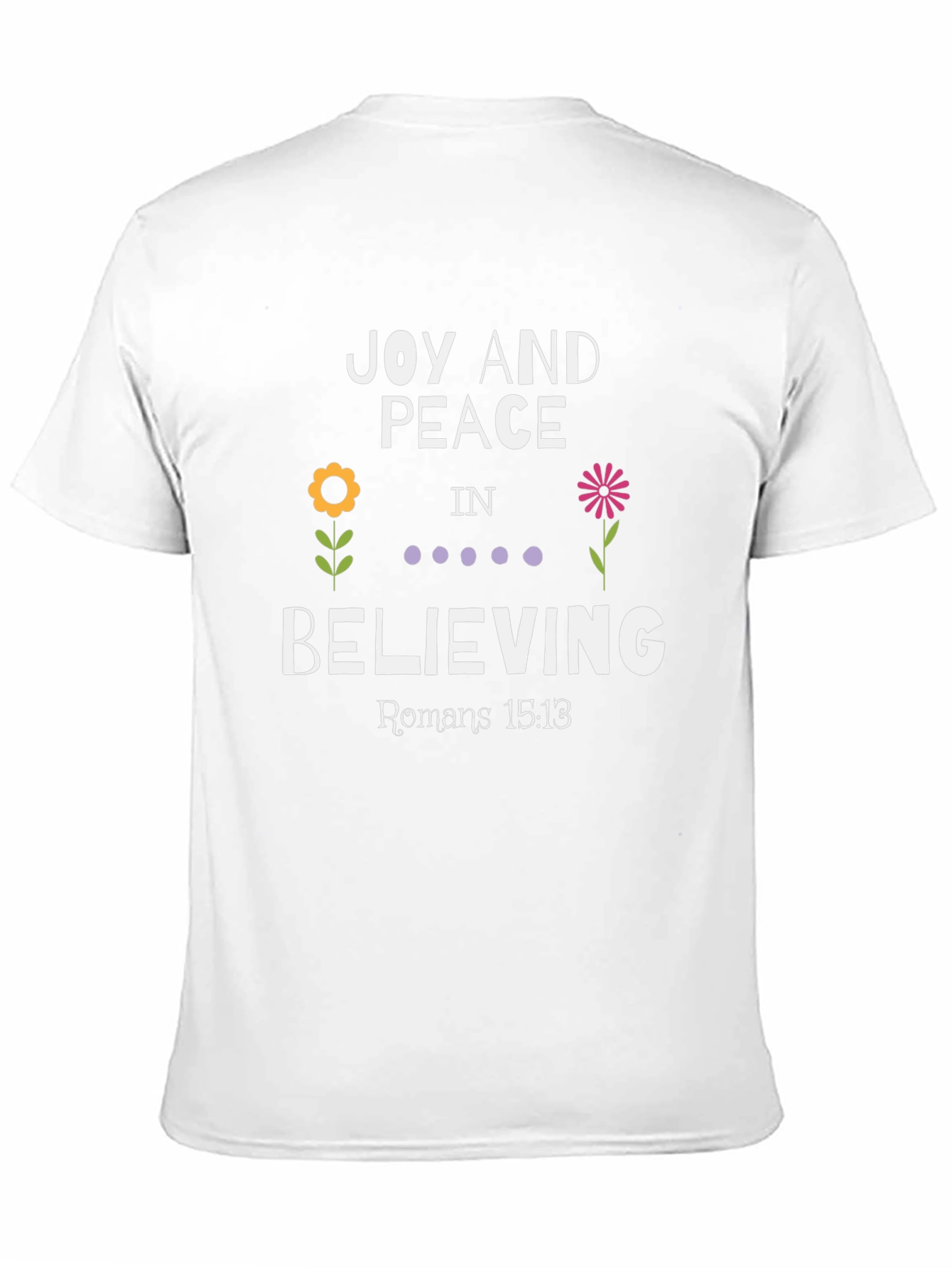 Black Joy and Peace in Believing Graphic Tee view 11