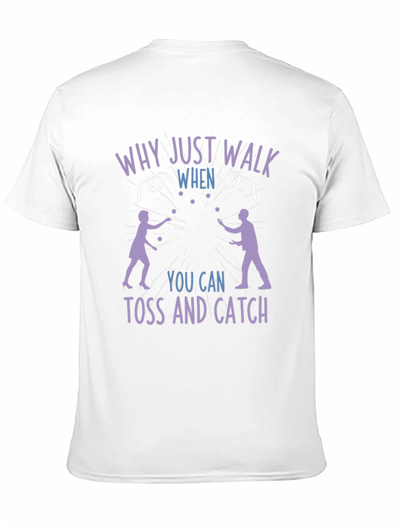 Black Juggling Fun T-Shirt - Why Just Walk? view 11