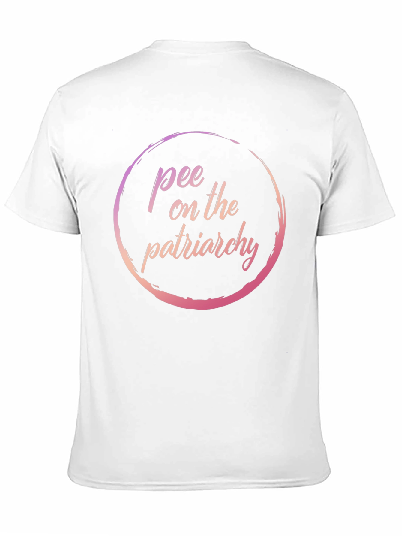 Black Pee on the Patriarchy Graphic Tee - Black view 11