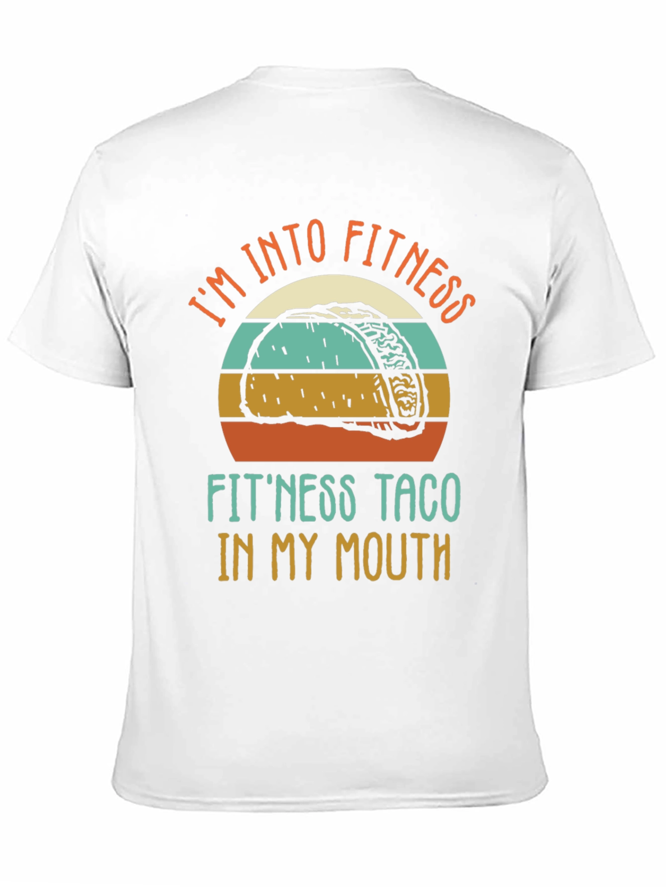 Black Fitness Taco Graphic T-Shirt view 11