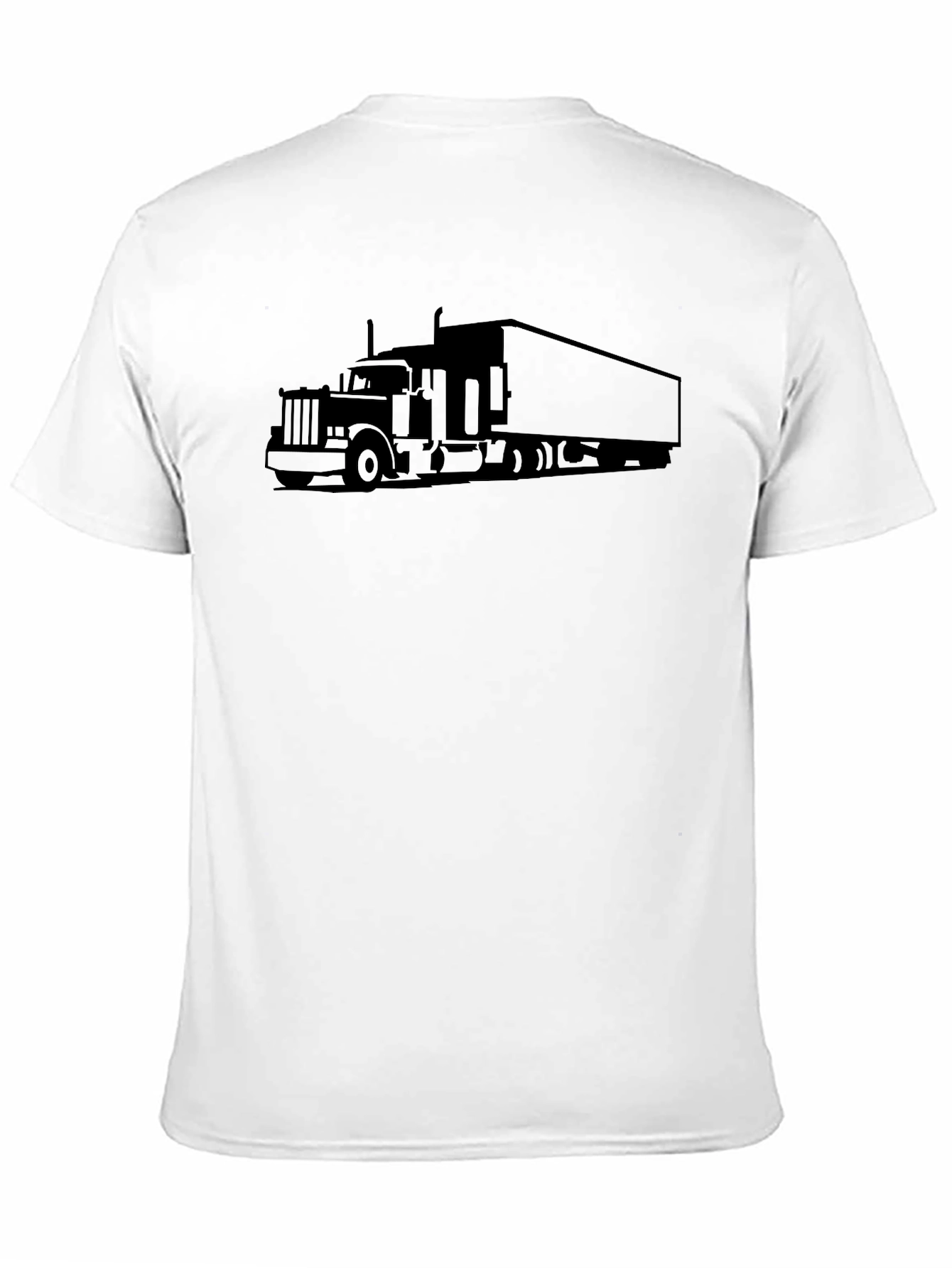 Black Truck Graphic T-Shirt - Classic Black Tee view 11