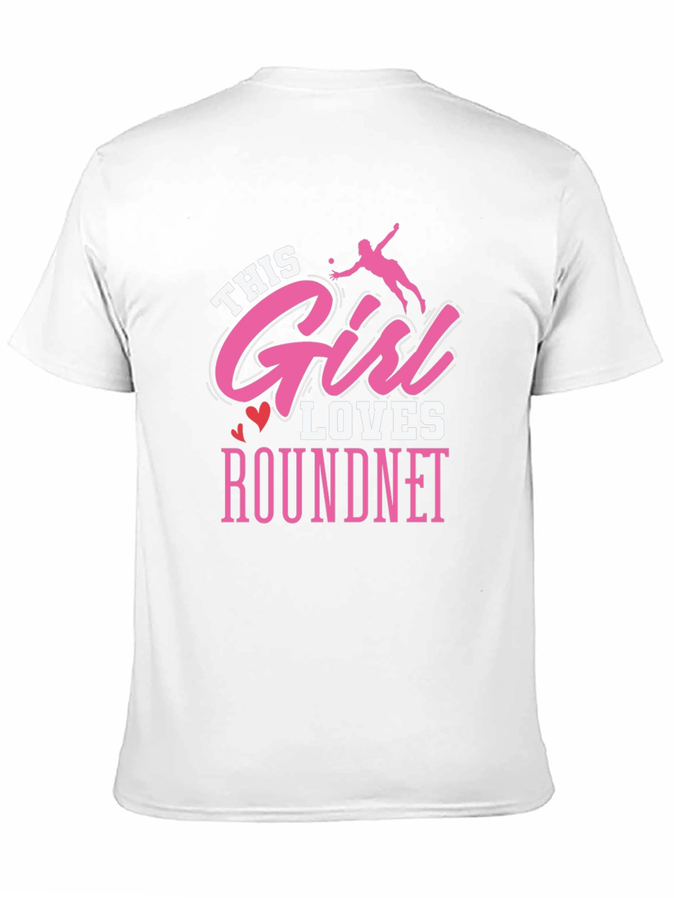 Roundnet Lover Tee - This Girl Loves Roundnet Graphic T-Shirt - 11