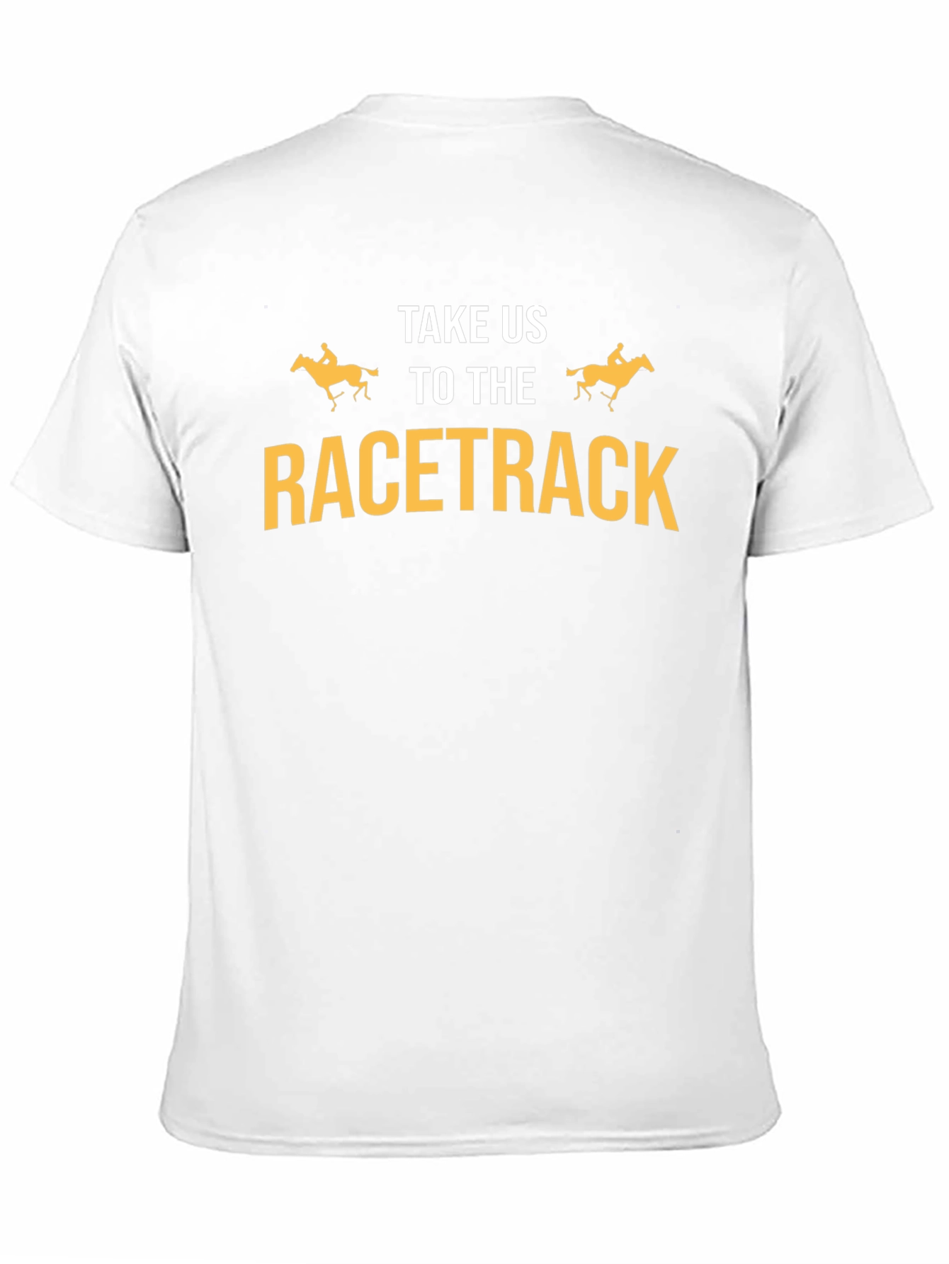 Black Take Us To The Racetrack Black Graphic Tee view 11