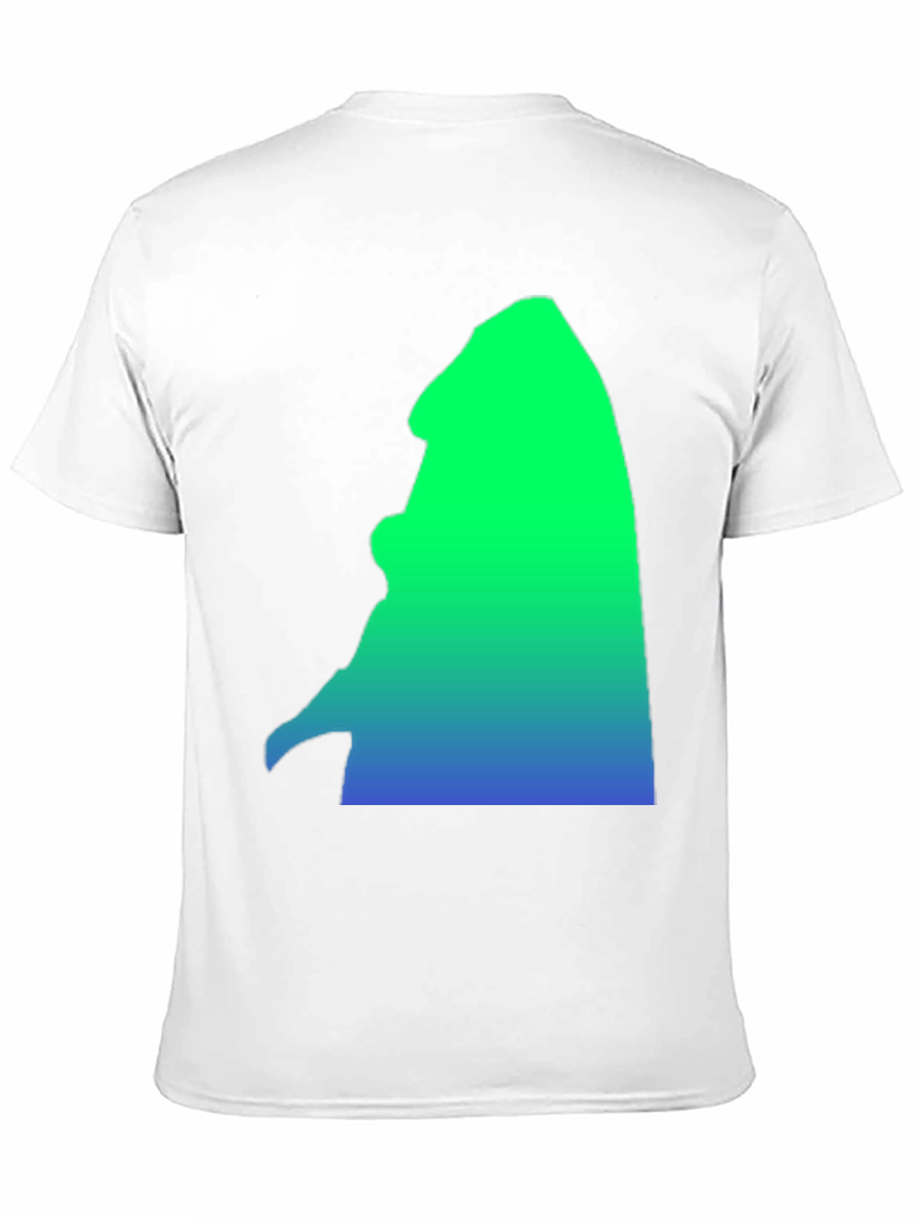 Black Gradient Silhouette Graphic Tee - Casual Comfort view 11