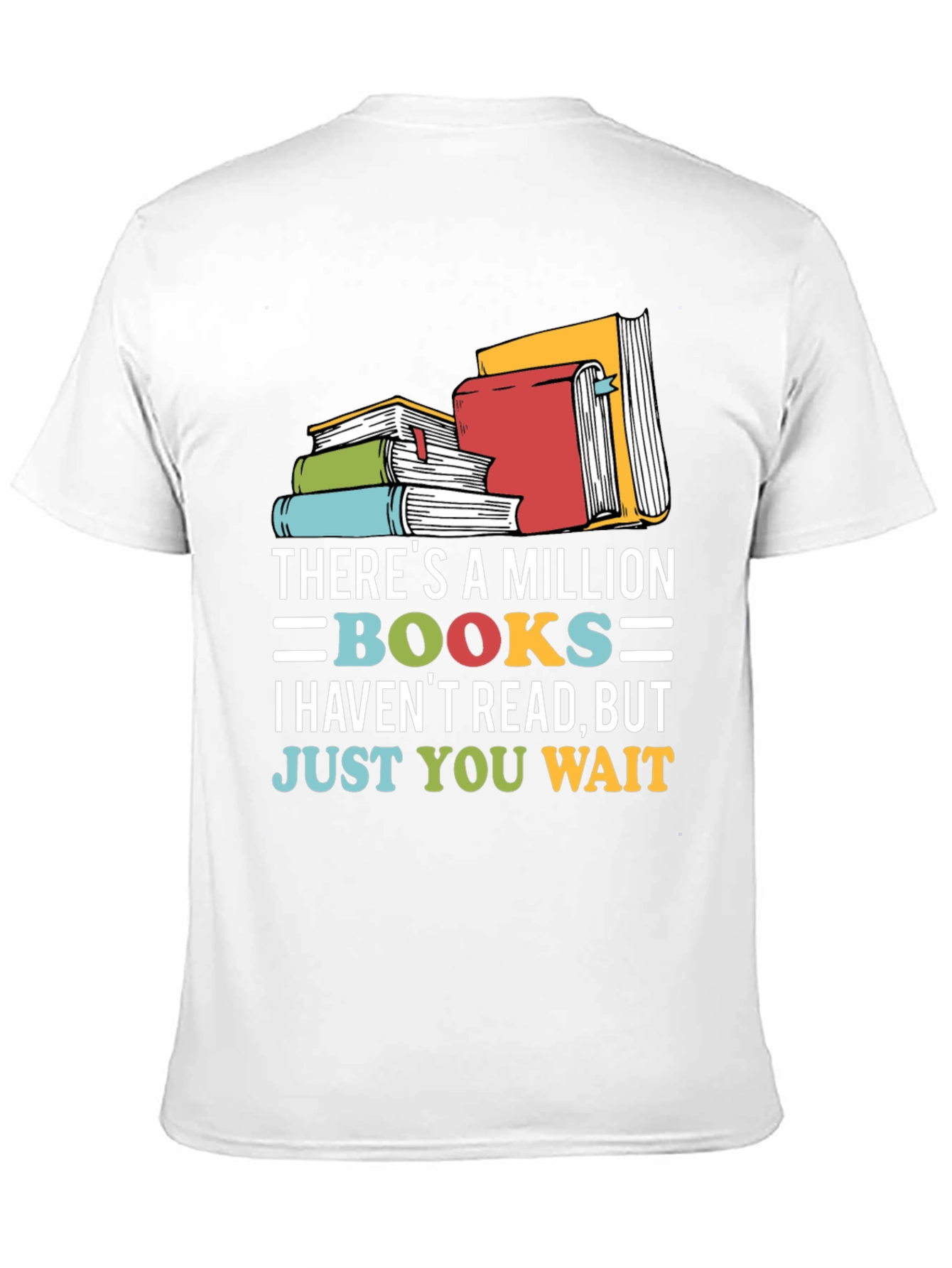 Black Book Lover T-Shirt: A Million Books view 11