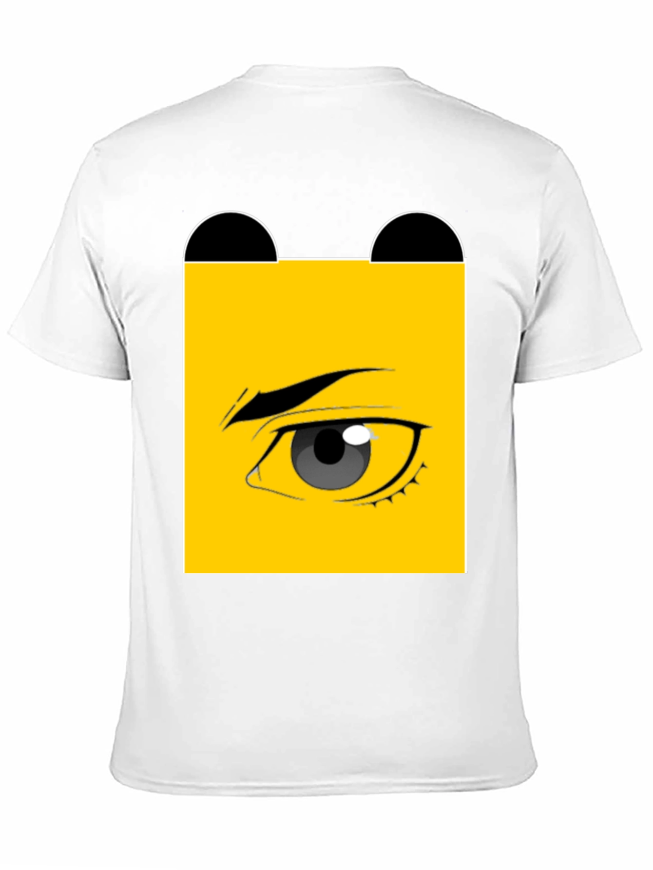 Black Eye Graphic Black T-Shirt - Unique Design view 11