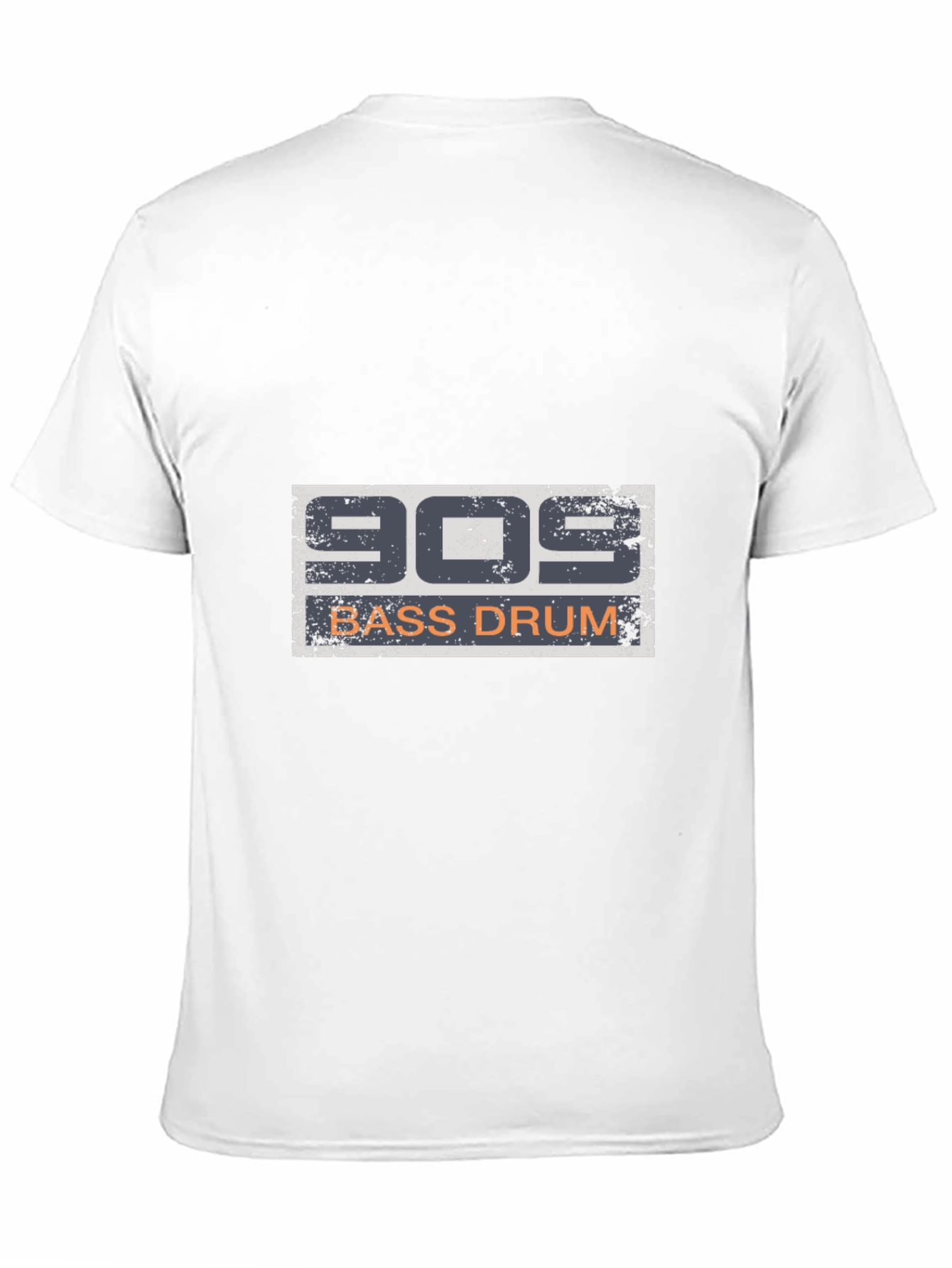 Black 909 Bass Drum T-Shirt - Classic Music Vibe view 11