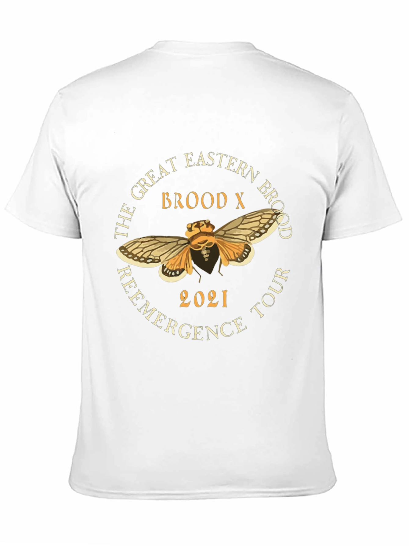 The Great Eastern Brood X 2021 Reemergence Tour T-Shirt - 11