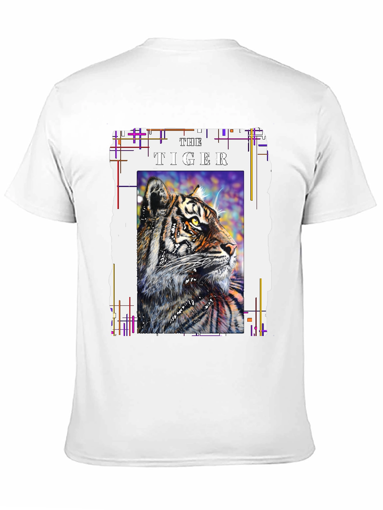 Black The Tiger Graphic T-Shirt view 11