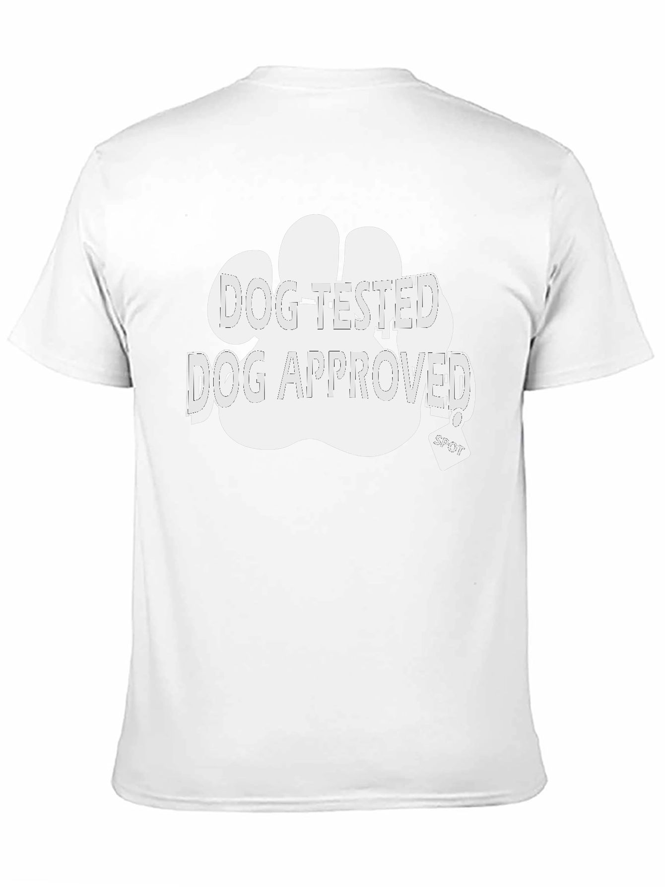 Black Dog-Tested Dog-Approved T-Shirt view 11