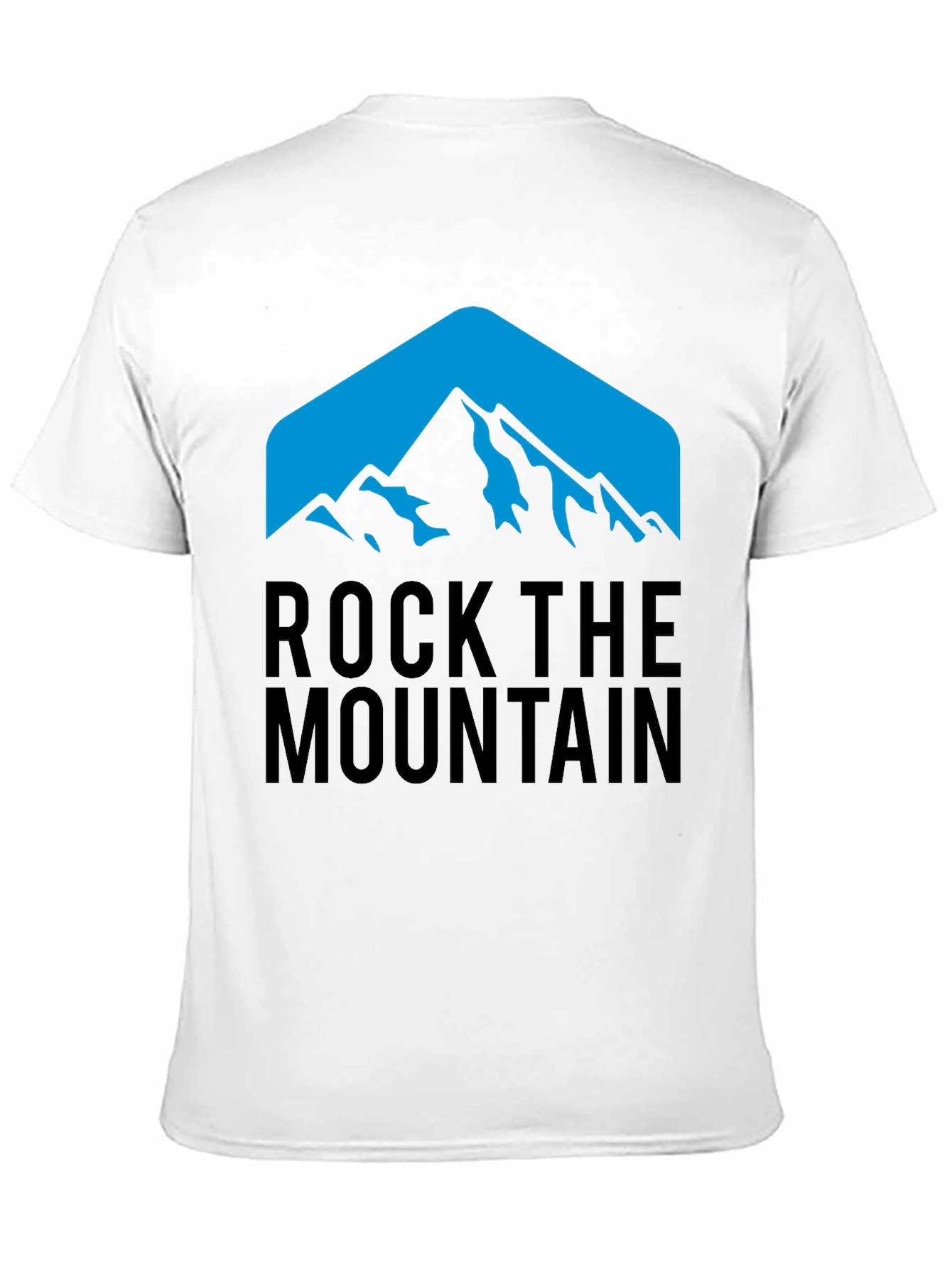 Black Rock the Mountain Graphic Tee - Black view 11