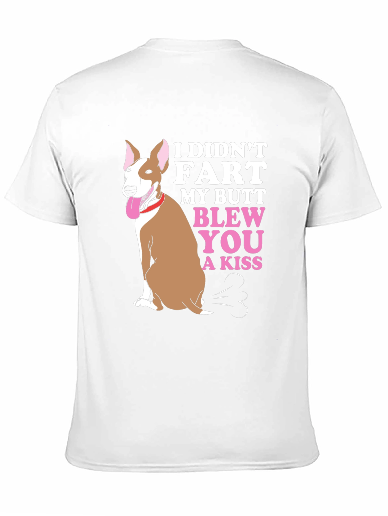 Black Funny Dog "I Didn't Fart" Graphic Tee view 11