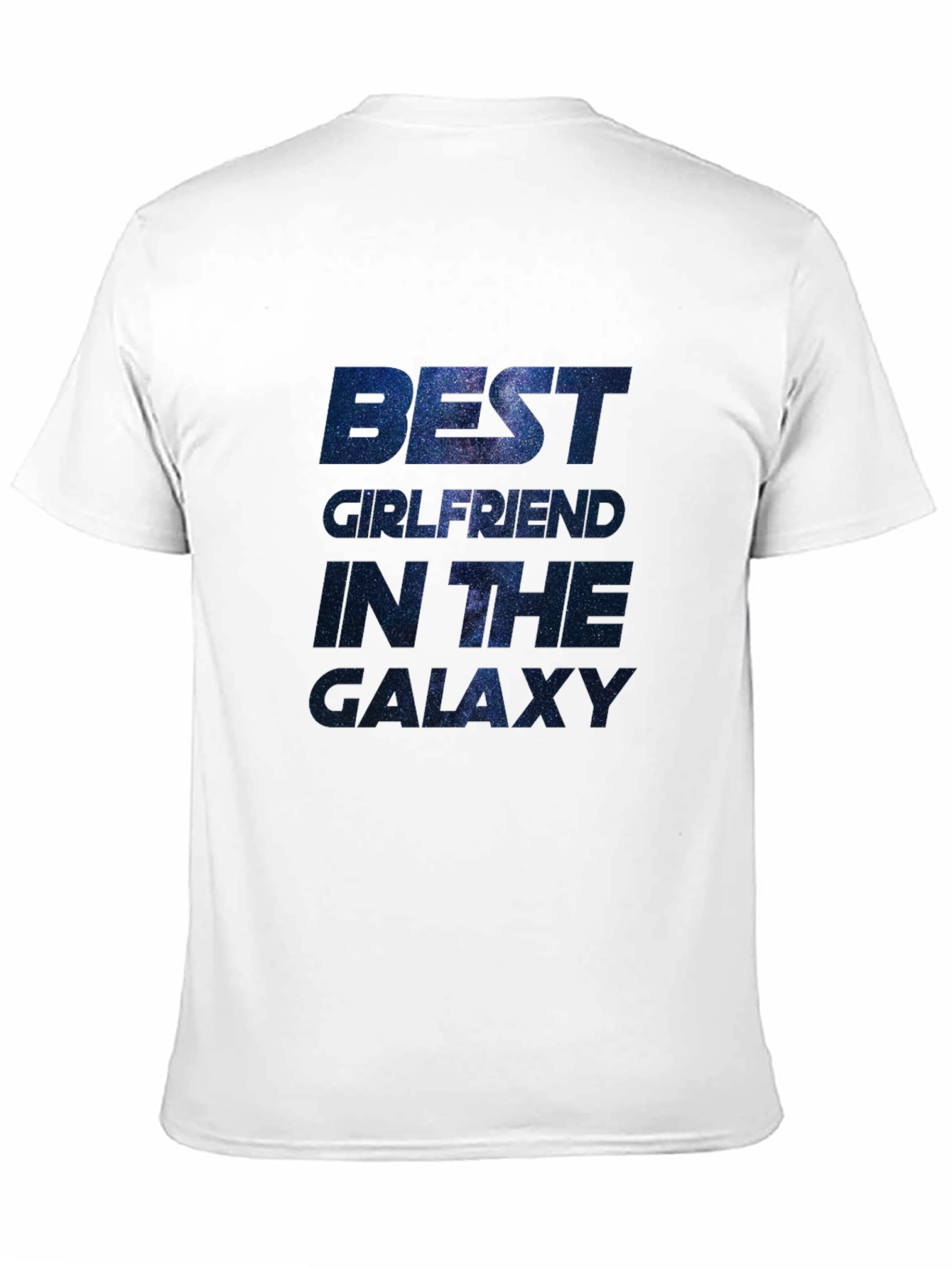 Black Best Girlfriend in the Galaxy Graphic T-Shirt - Black view 11