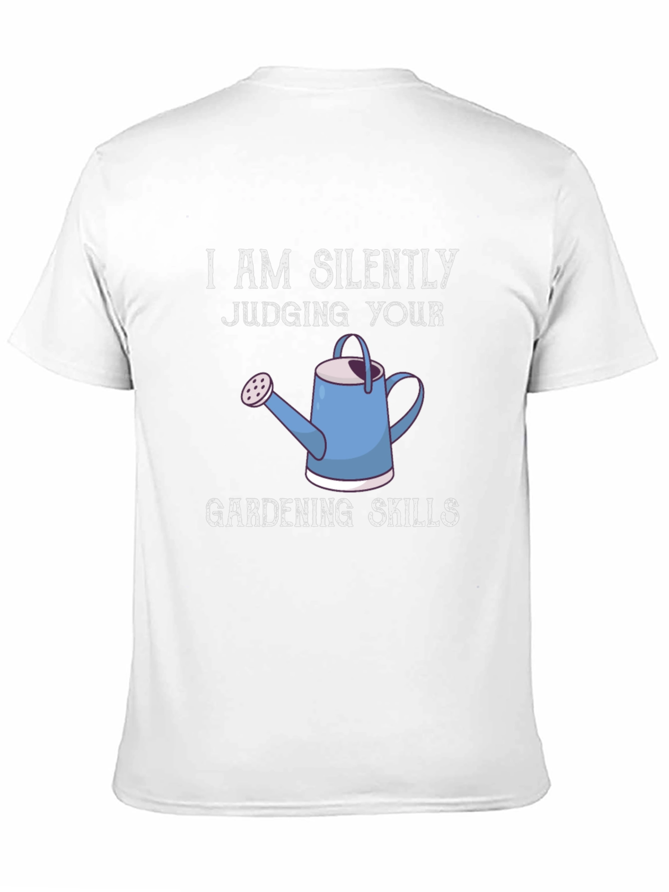 Black Silently Judging Gardening Skills T-Shirt view 11