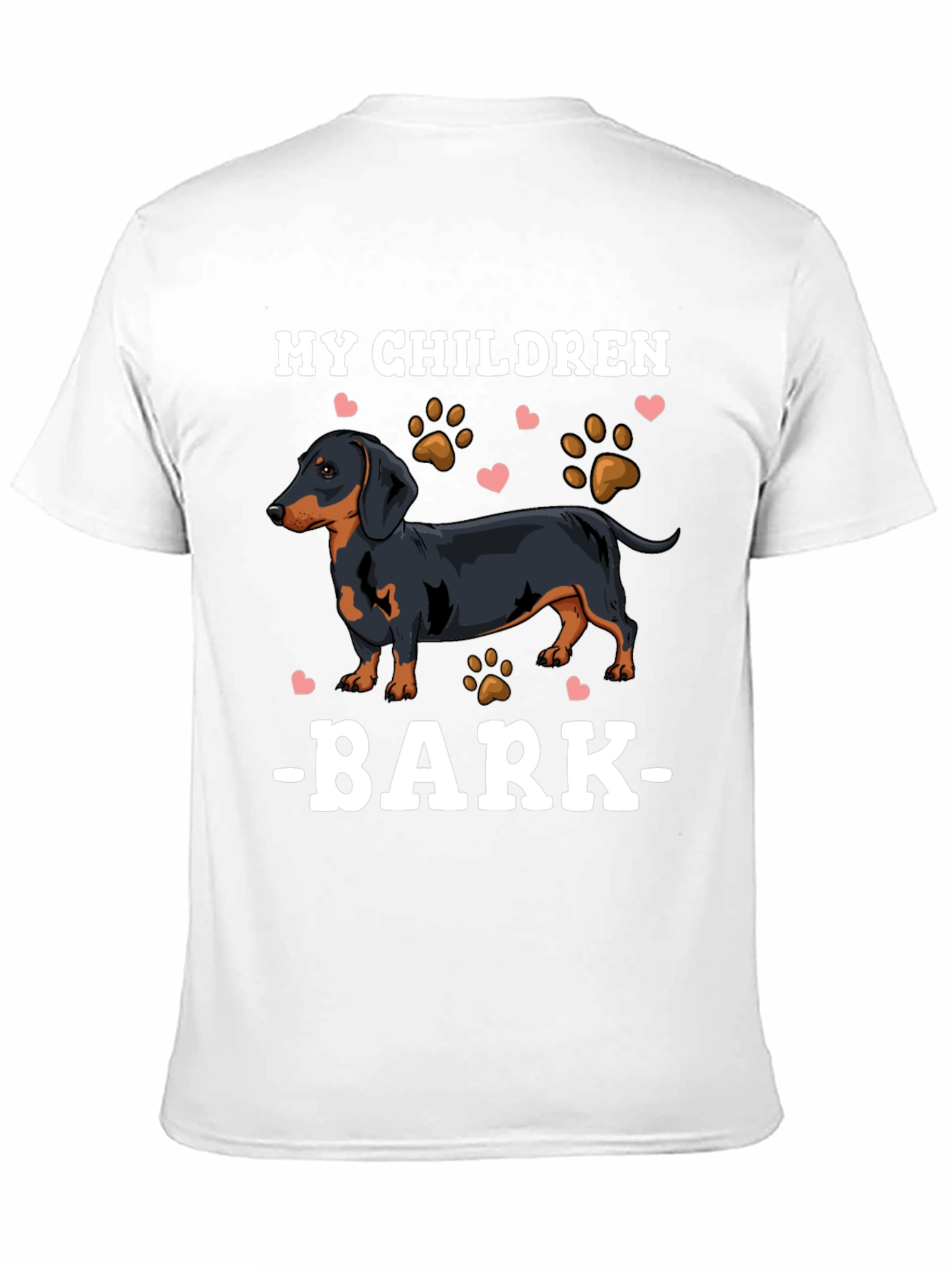 Black My Children Bark Dog Lover T-Shirt view 11