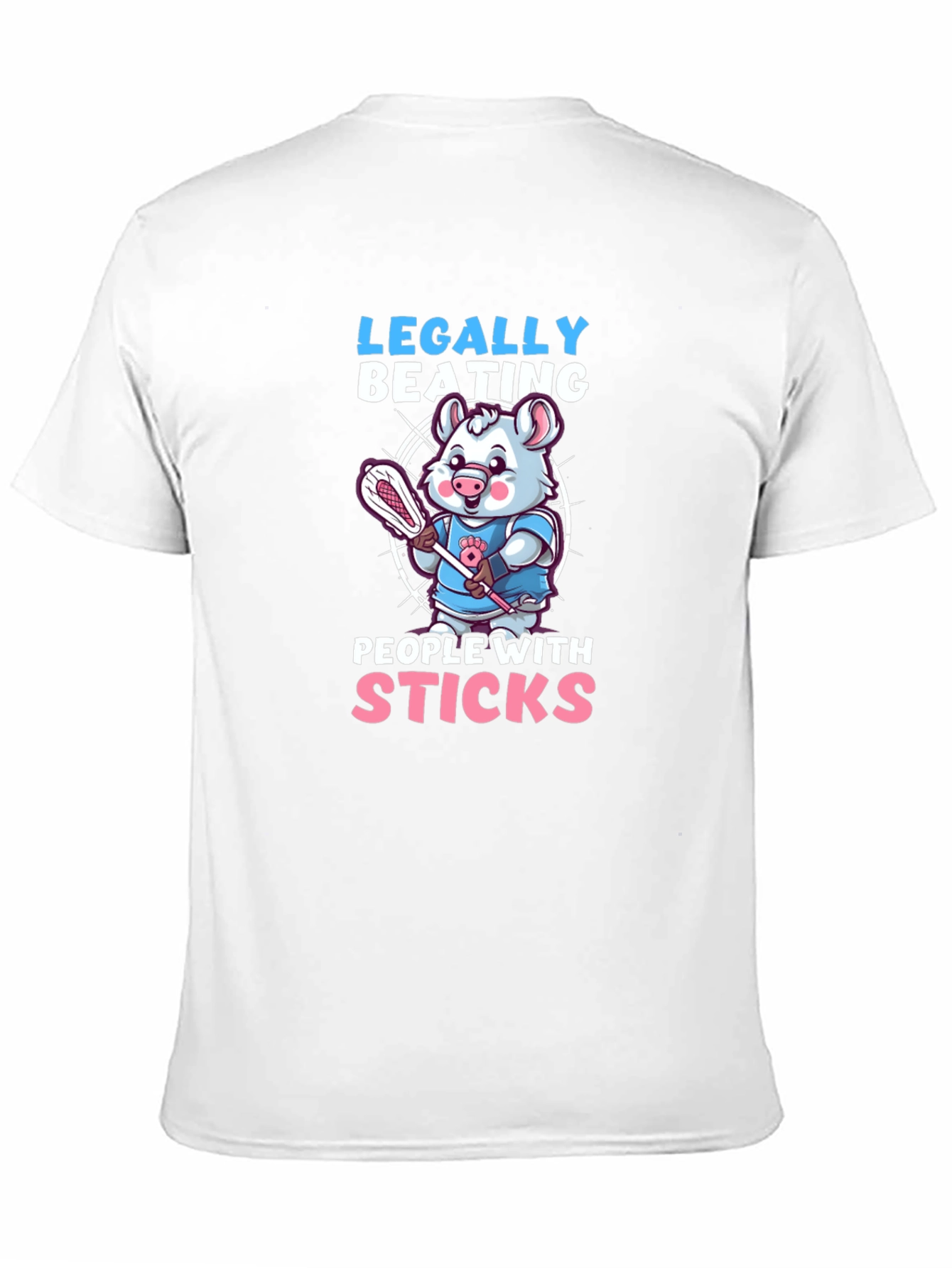Black Legally Beating People With Sticks T-Shirt view 11