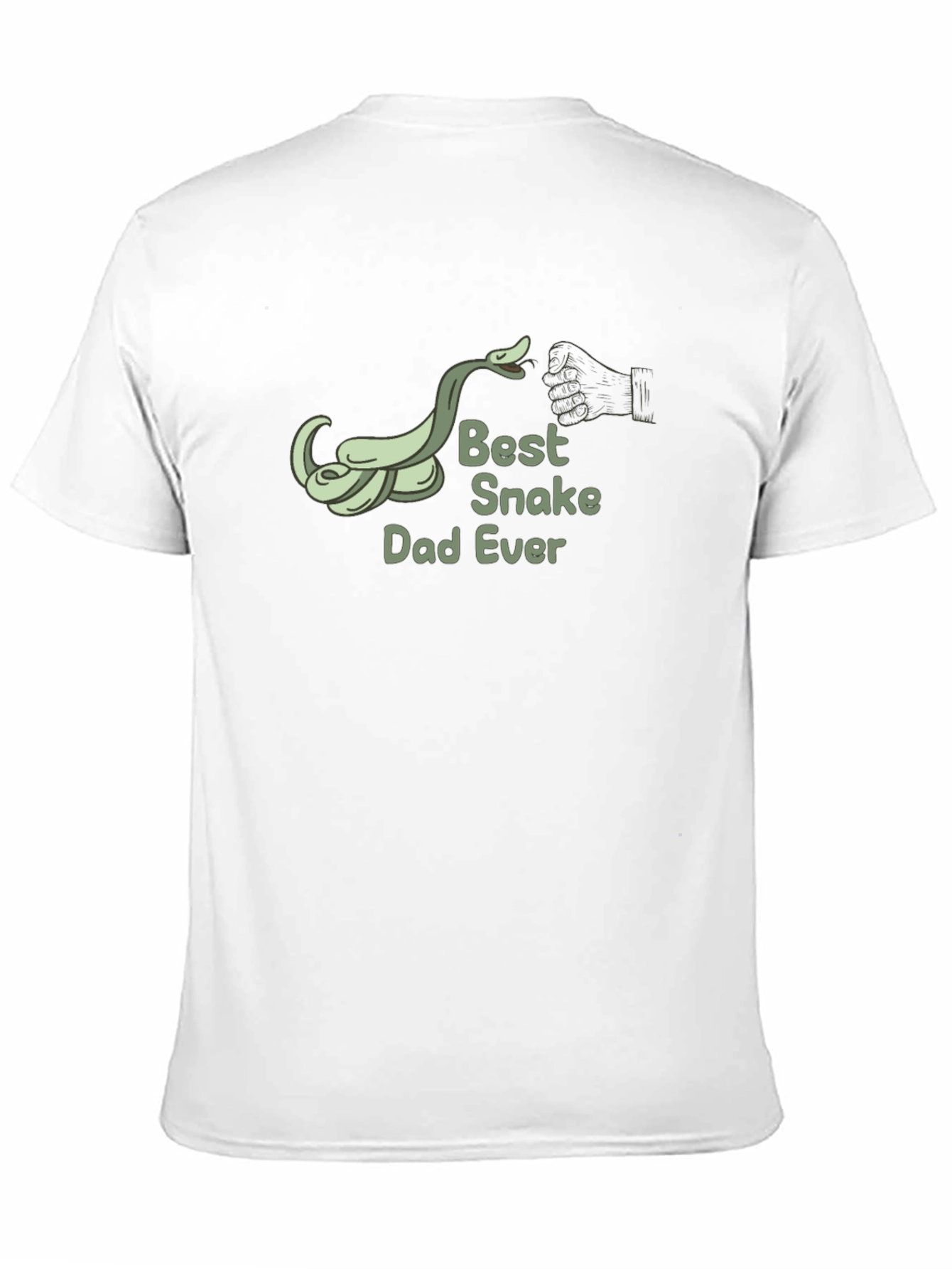 Black Best Snake Dad Ever - Graphic Tee view 11