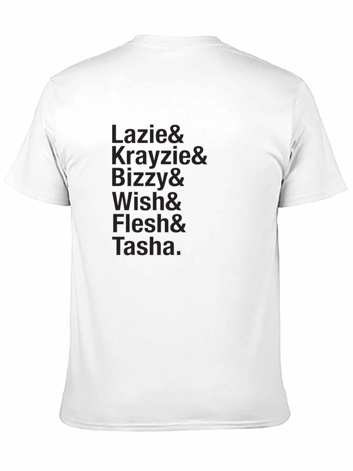 Black Lazie Krayzie Bizzy Wish Flesh Tasha T-Shirt view 11
